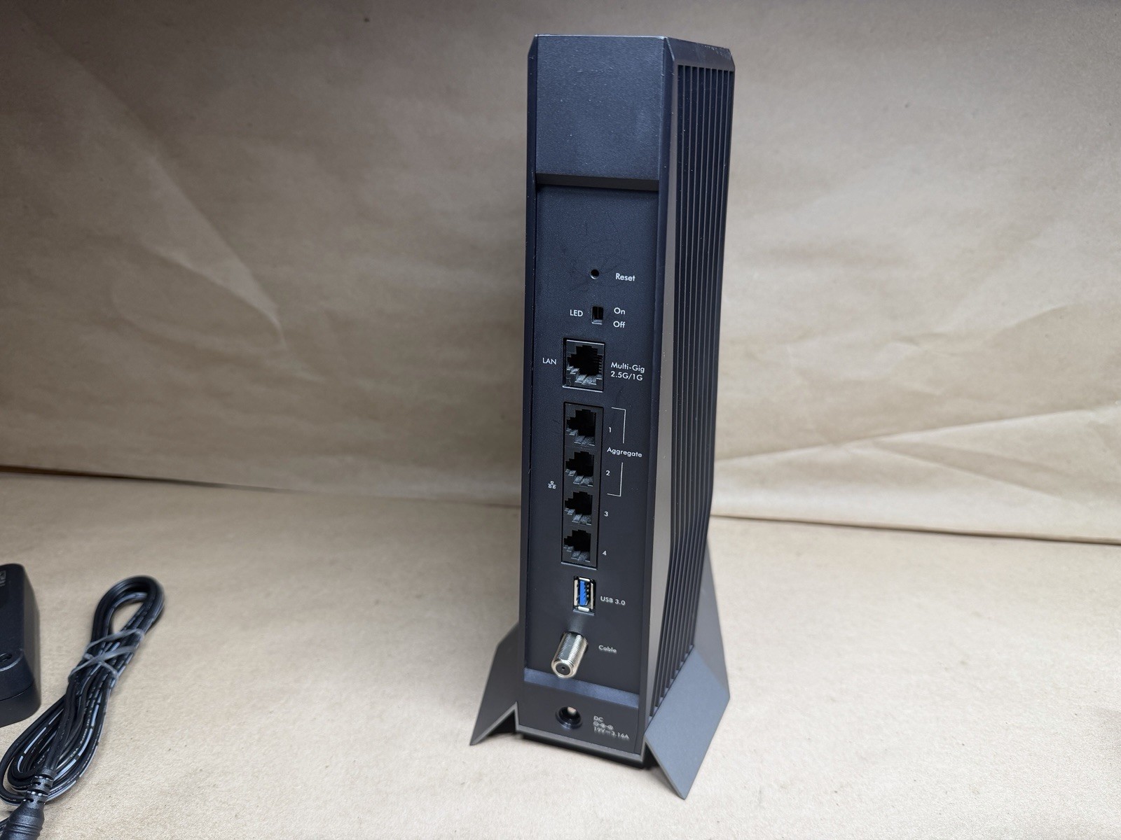 NETGEAR Nighthawk CAX80 AX6000 8-Stream Wi-Fi 6 Cable Modem Router