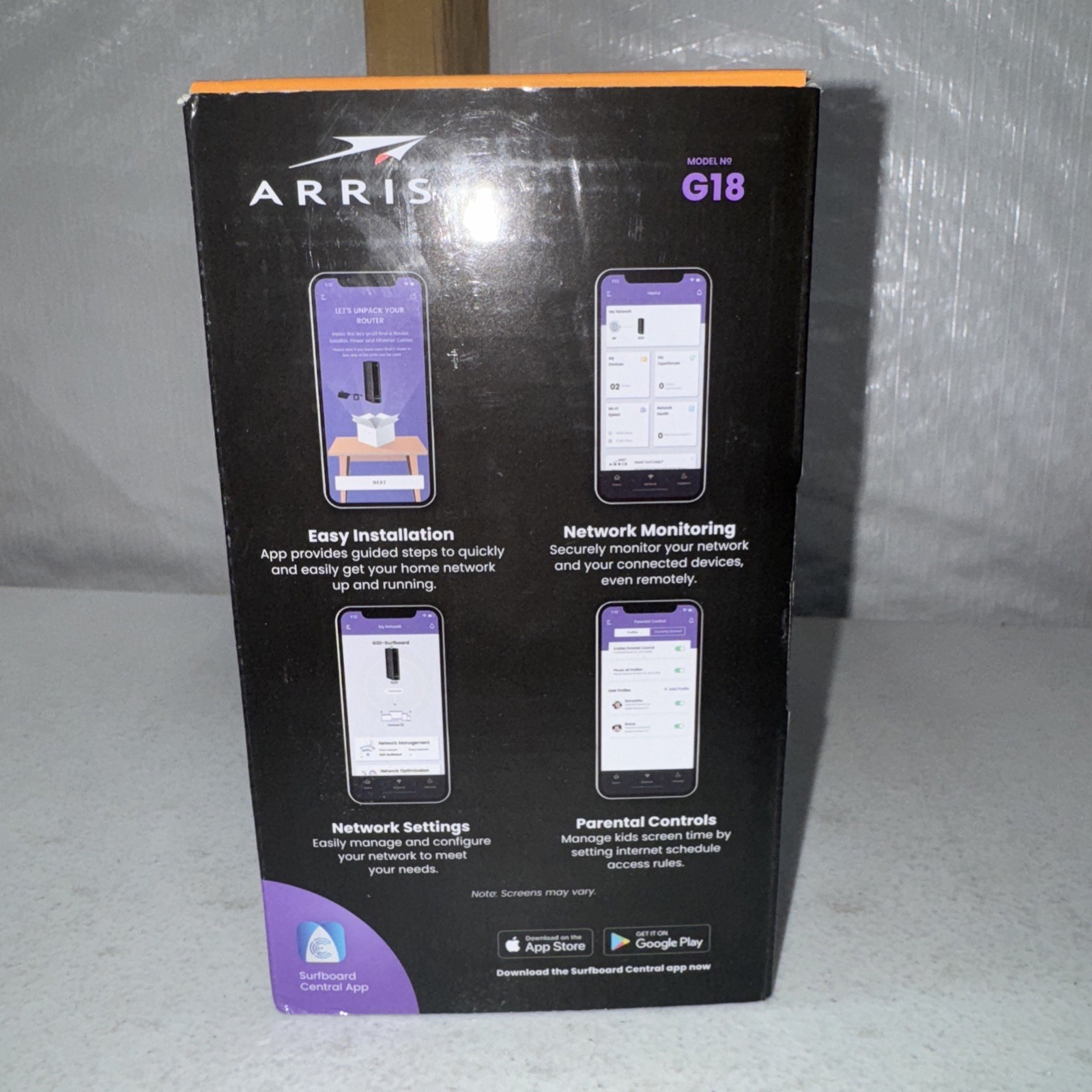 Arris G18 AX1800 WiFi 6 & DOCSIS 3.1 Cable Modem