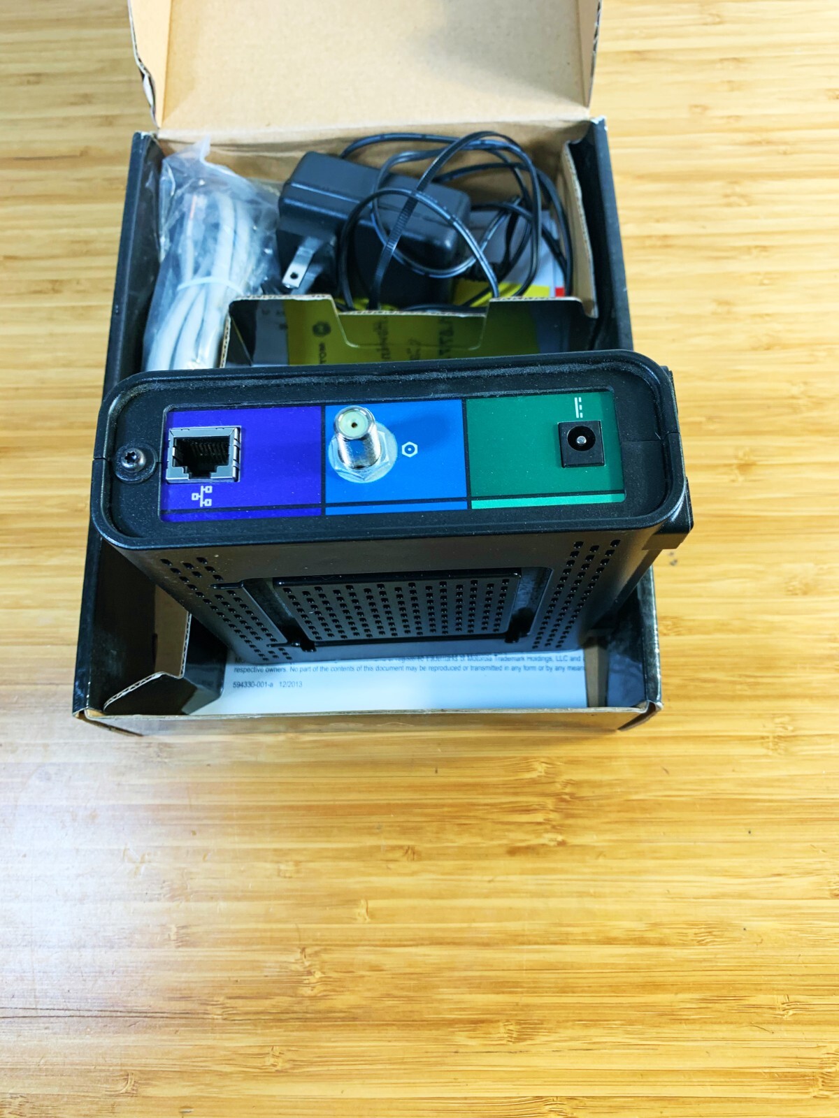 Arris Surfboard Cable Modem, DOCSIS 3.0 200 Series Model SB6121 Tested