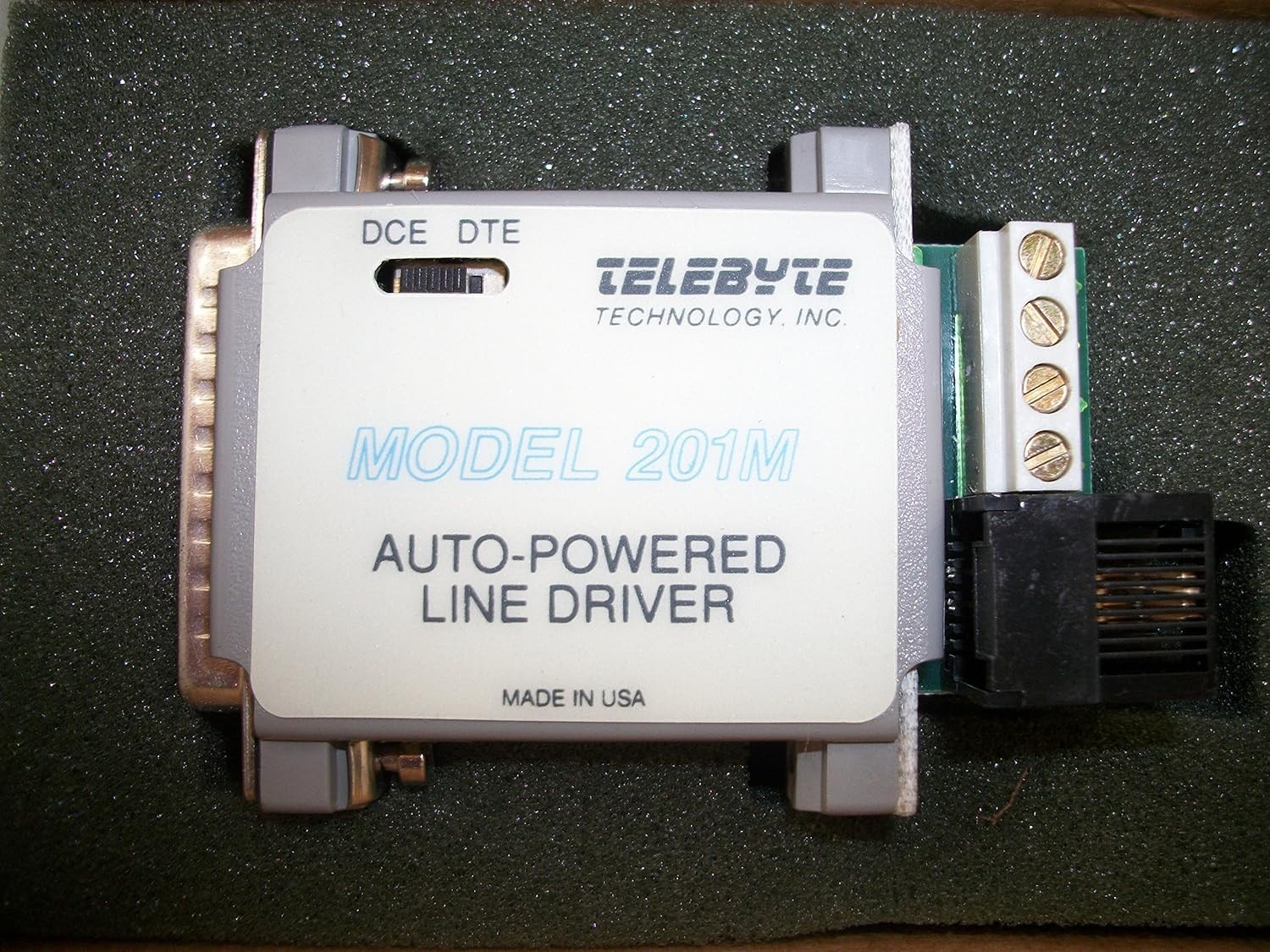 Telebyte Model 201M short haul modem