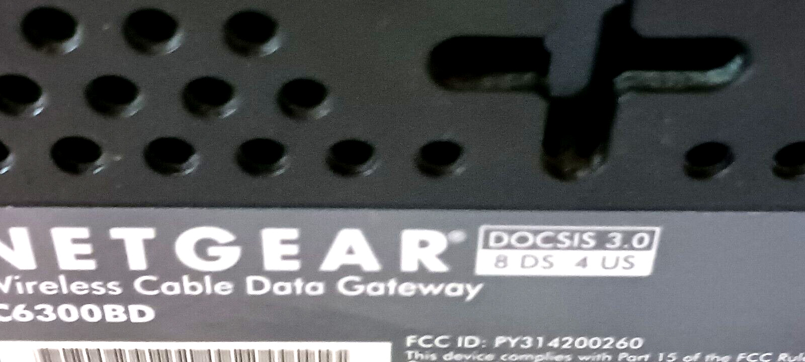 NETGEAR Cable modem AC 1900 WIFI Router C6300BD DOCSIS 3.0 Any Cable Provider