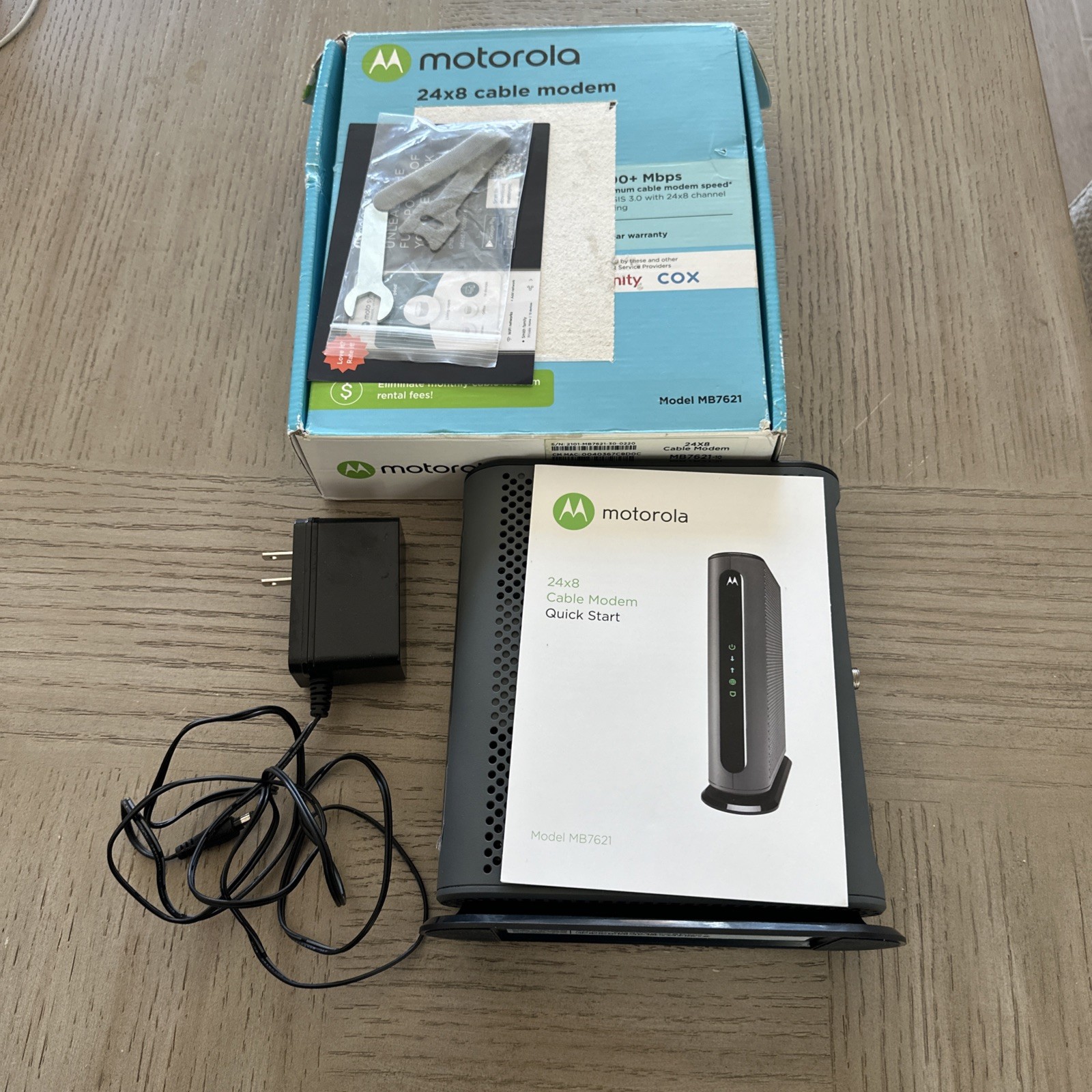 Motorola MB7621-10 1000 Mbps Modem