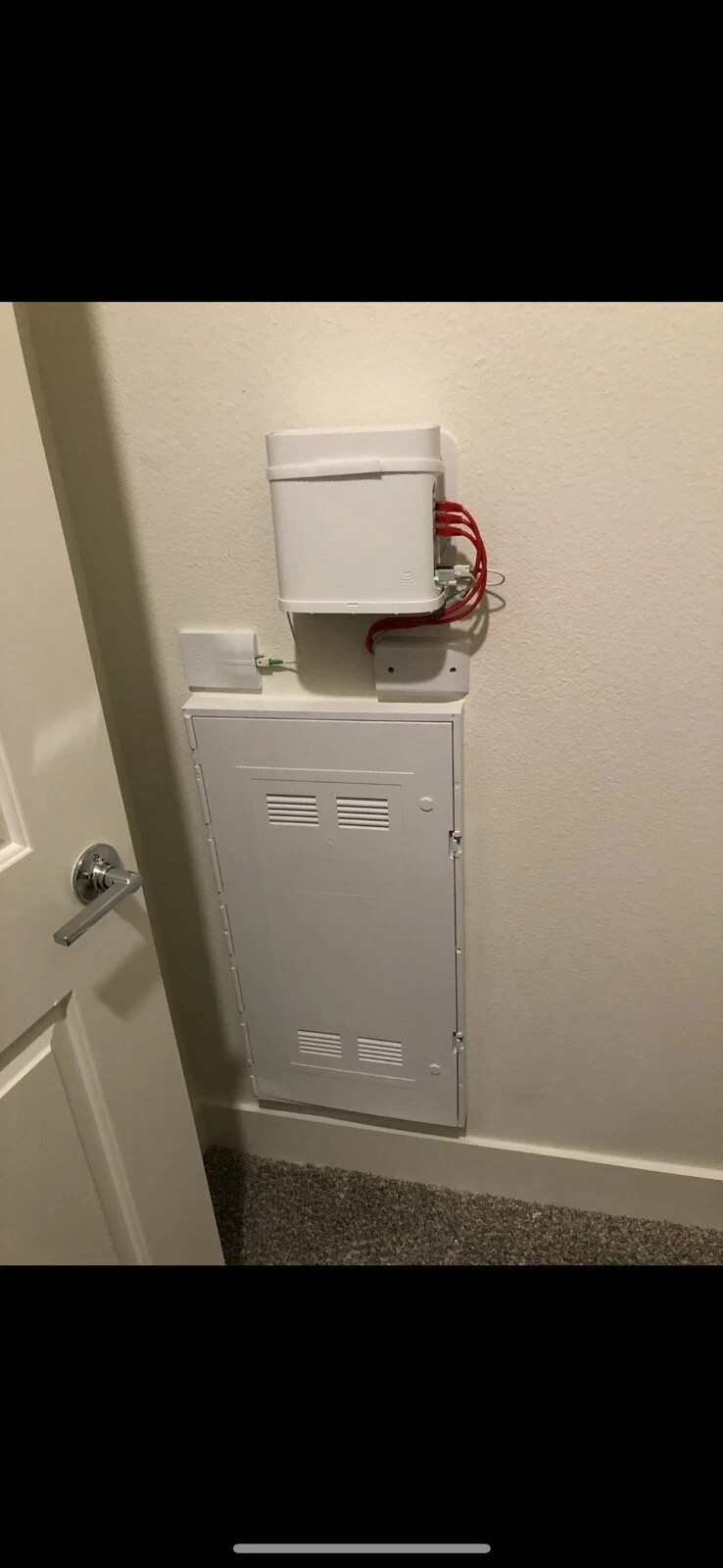 BGW 320 Wall Mount Wall Mounting Solution For Multiple AT&T Modem Router Bracket
