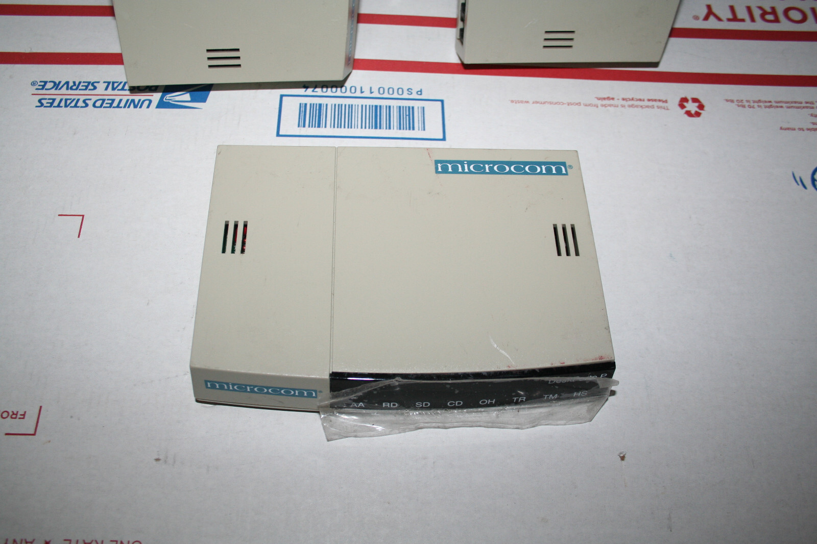 Lot of 3 Vintage 1997 Microcom DeskPorte 28.8P P Modem – Untested parts or repai