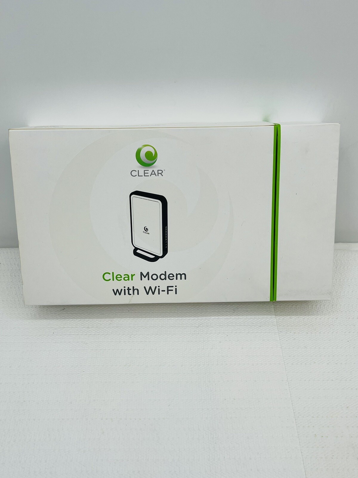 CLEAR Modem With Wifi Model # WIXFBR-117 w/ Original Box & All Accessories