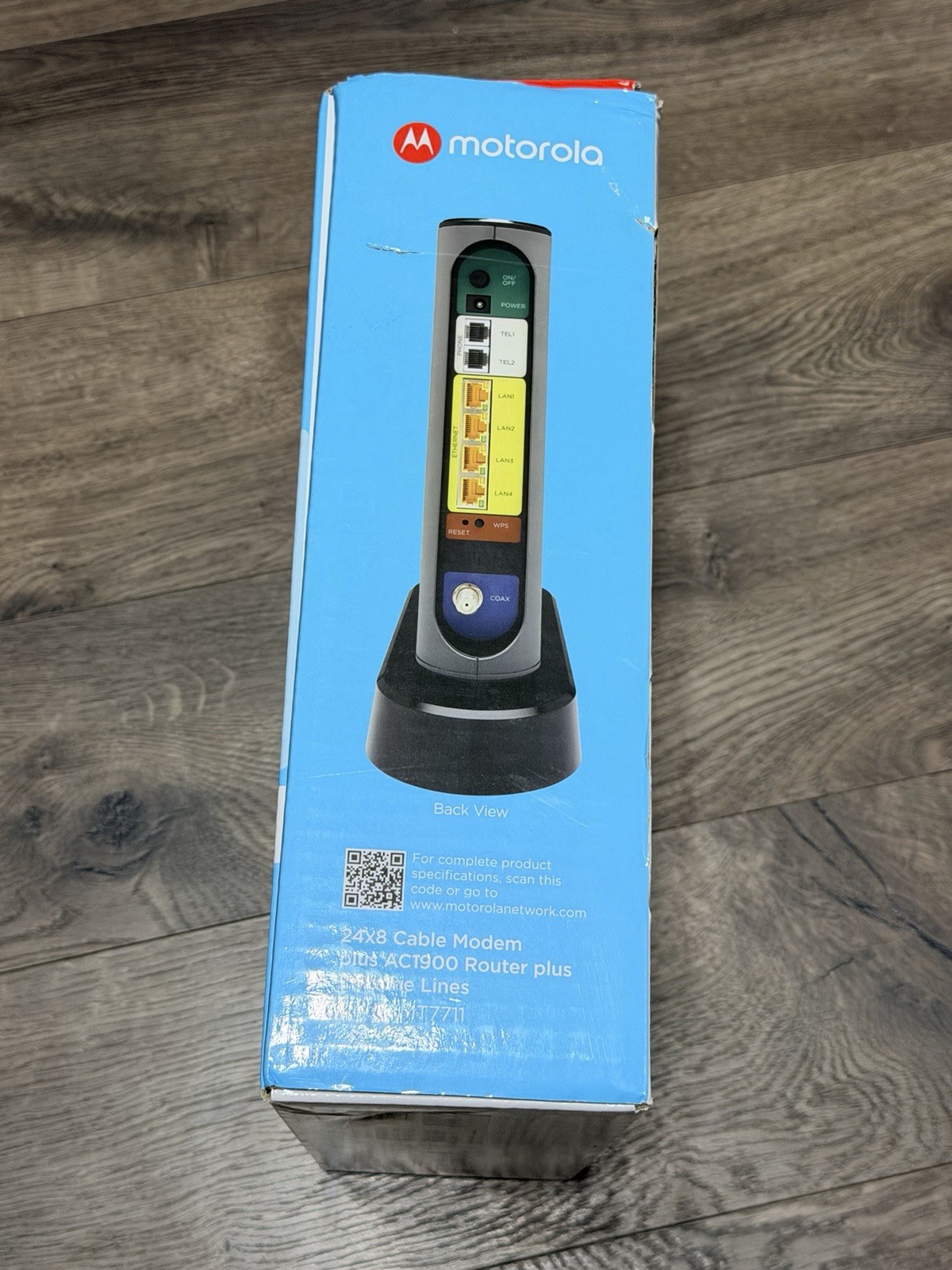Motorola MG7550 16×4 High Speed ​​Cable Modem Plus AC1900 WiFi Router