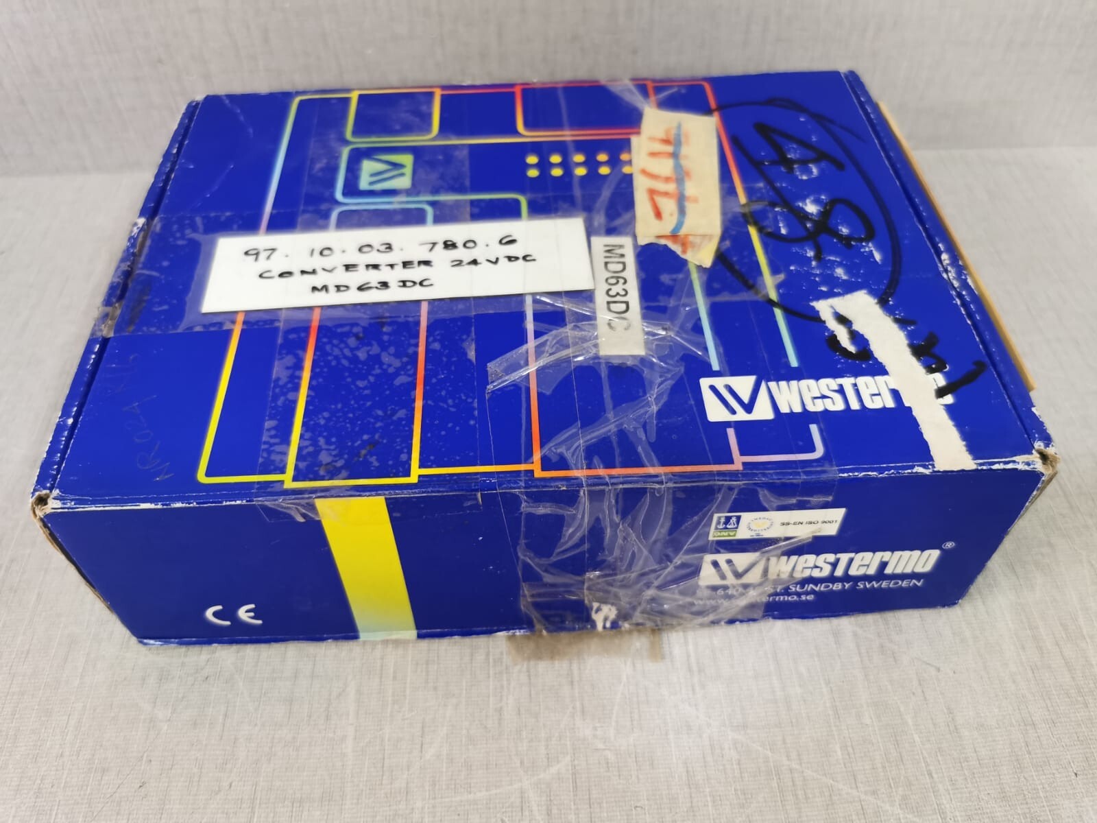 Westermo MD-63DC / MD-63ST SINGEL 3071-0401 Fibre Optic Modem