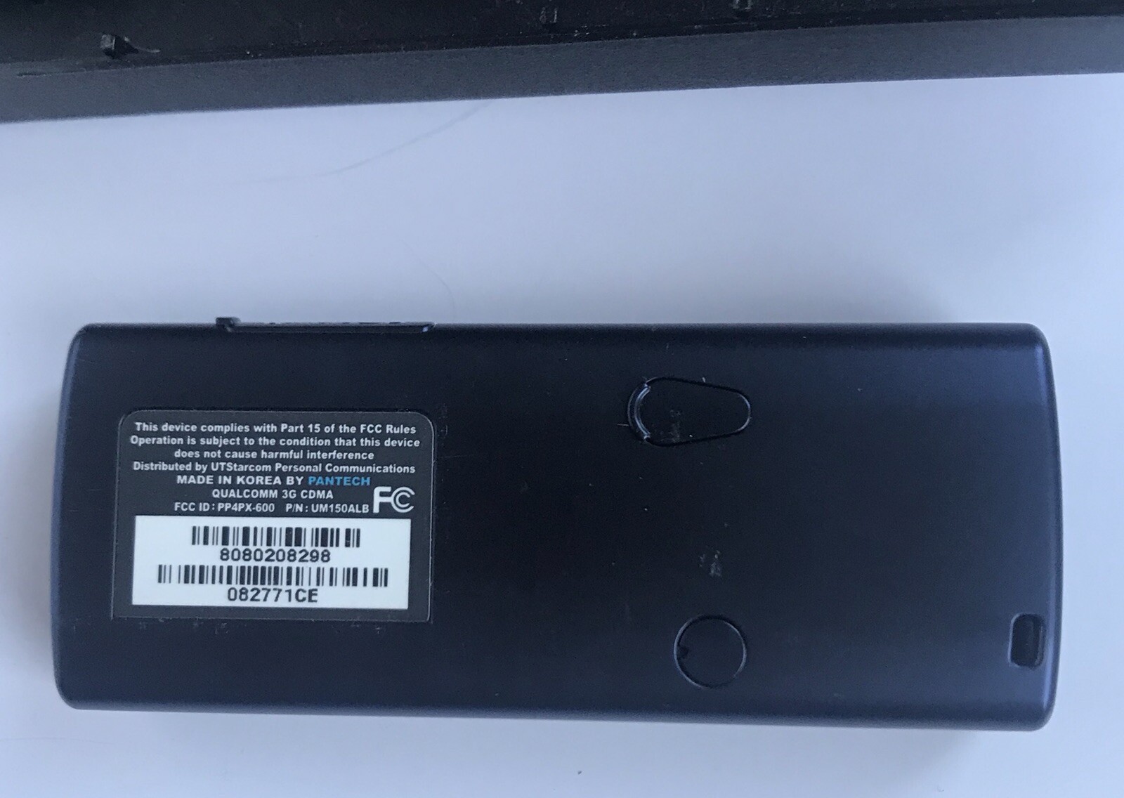 Alltel UTStarcom UM150 USB Wireless Modem Micro SD Card Reader Retractable Ant