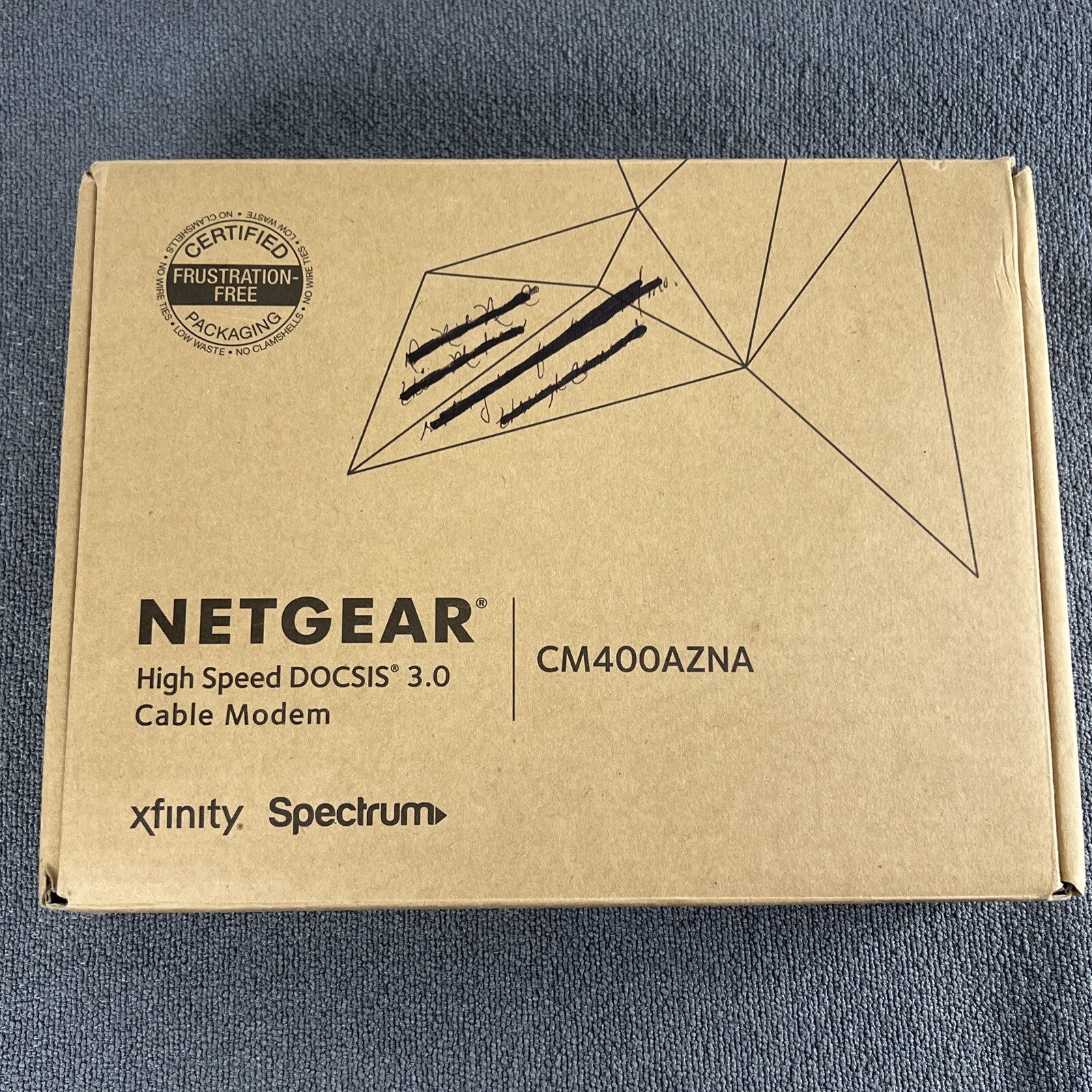 Netgear Modem DOCSIS 3.0 Cable Modem Xfinity-Time Warner CM400AZNA