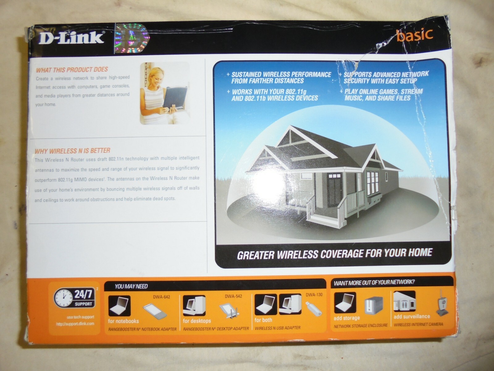 Motorola SURFboard SB5120 and D-Link DIR-615 SET