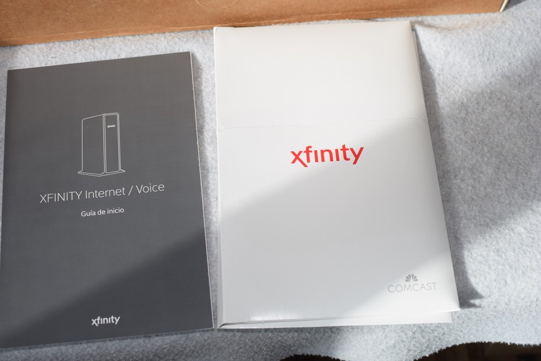 Xfinity Prepaid Internet Starter Kit ARRIS TG1682G DUEL BAND WI-FI Modem