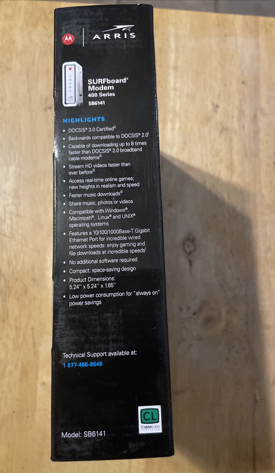 New ARRIS SURFboard SB6141 Docsis 3.0 Cable Modem 400 Series