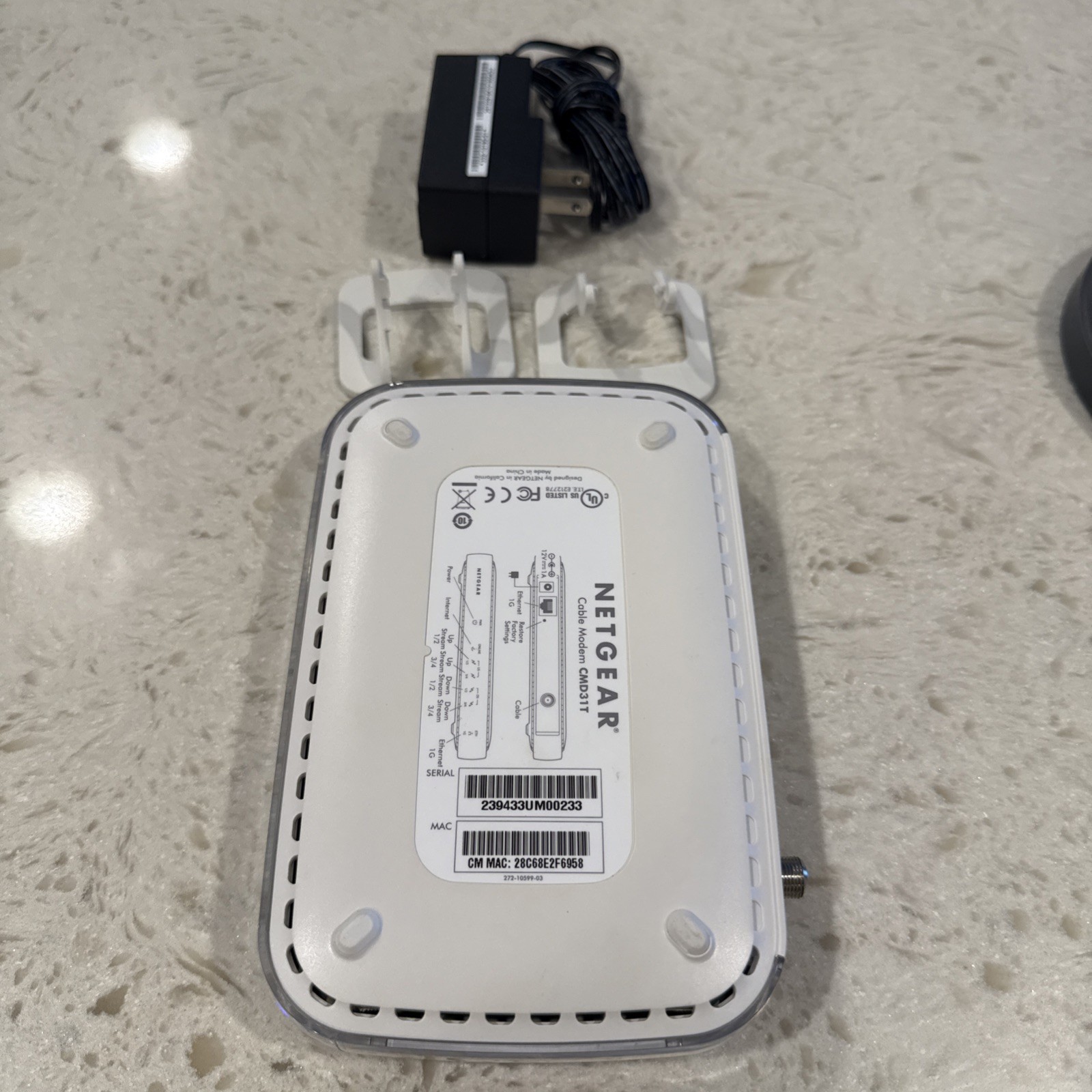 NETGEAR CMD31T-100NAS 153.6 Mbps