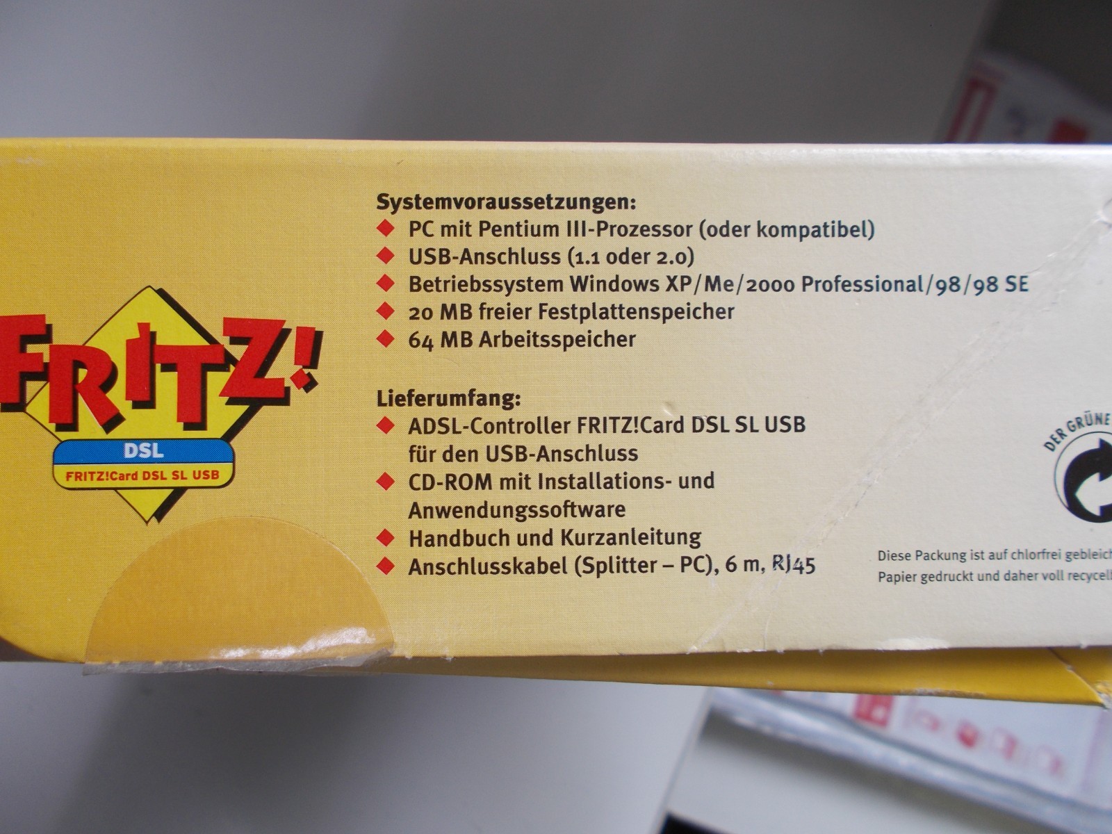 Fritz! Card DSL SL USB