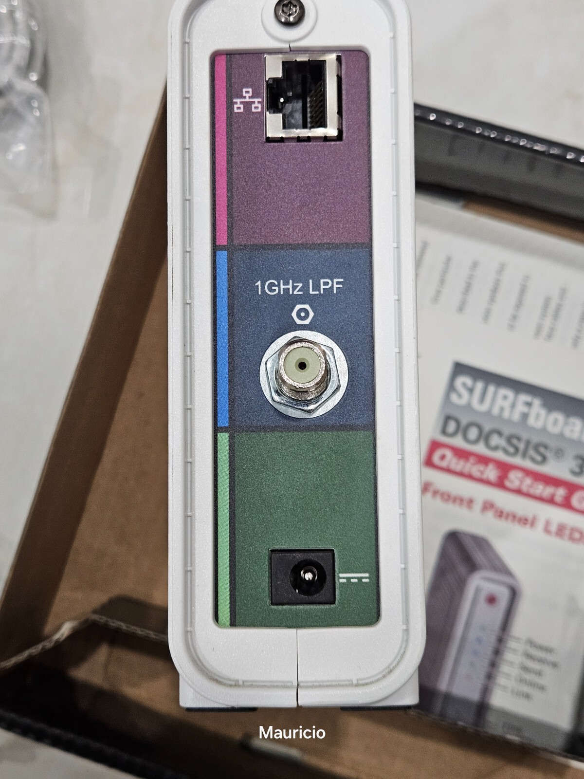 Motorola SURFboard SB6121 (575319-019-00) 199.68 Mbps,New, never used White