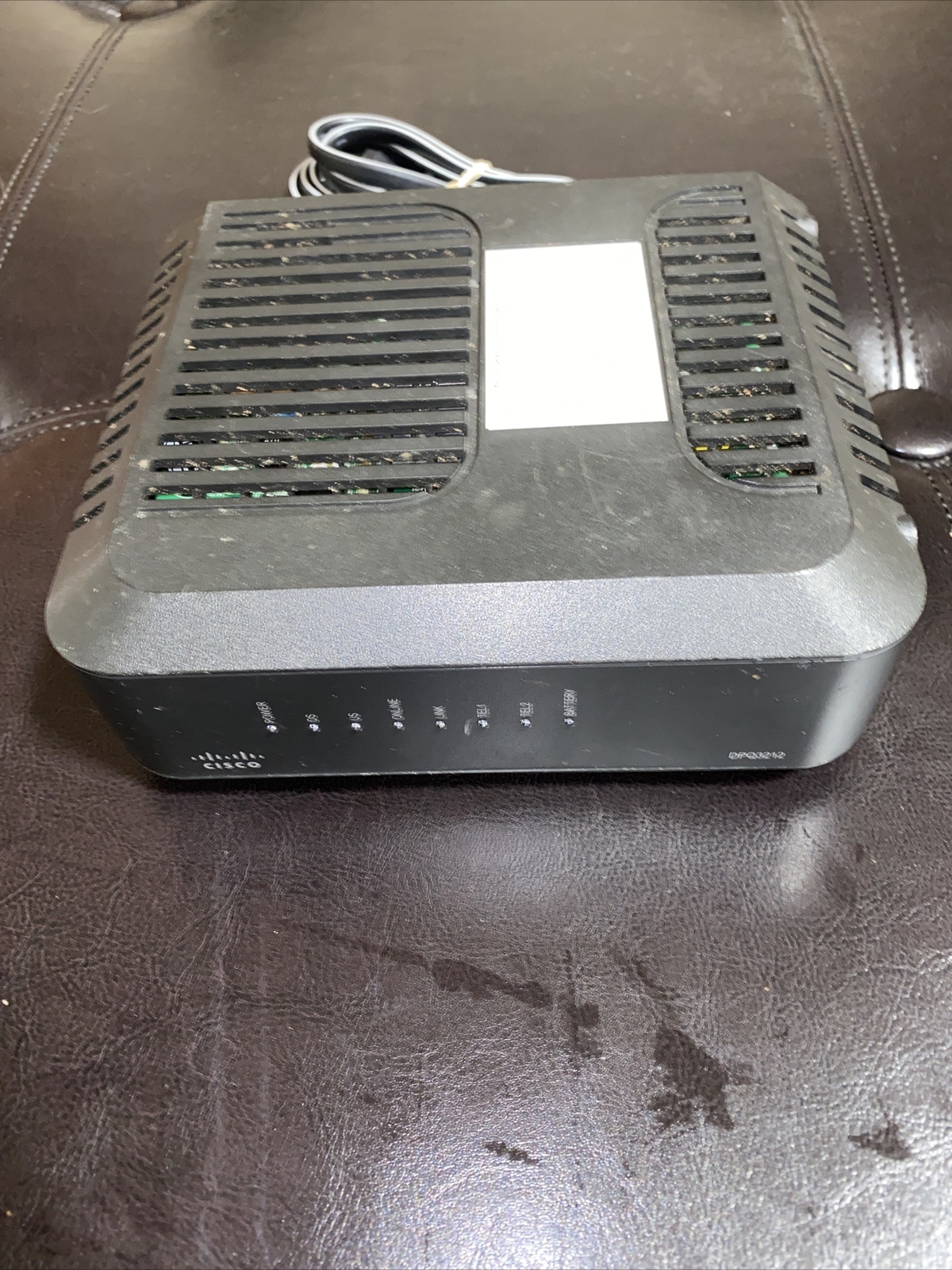 Cisco DPQ3212 Cable Modem Phone DOCSIS 3.0 EMTA with Power Cord