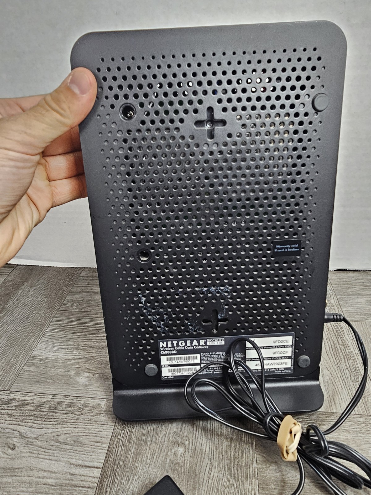 Netgear C6300BD AC1900 Docsis 3 Cable Modem Wireless Router Comcast Xfinity COX