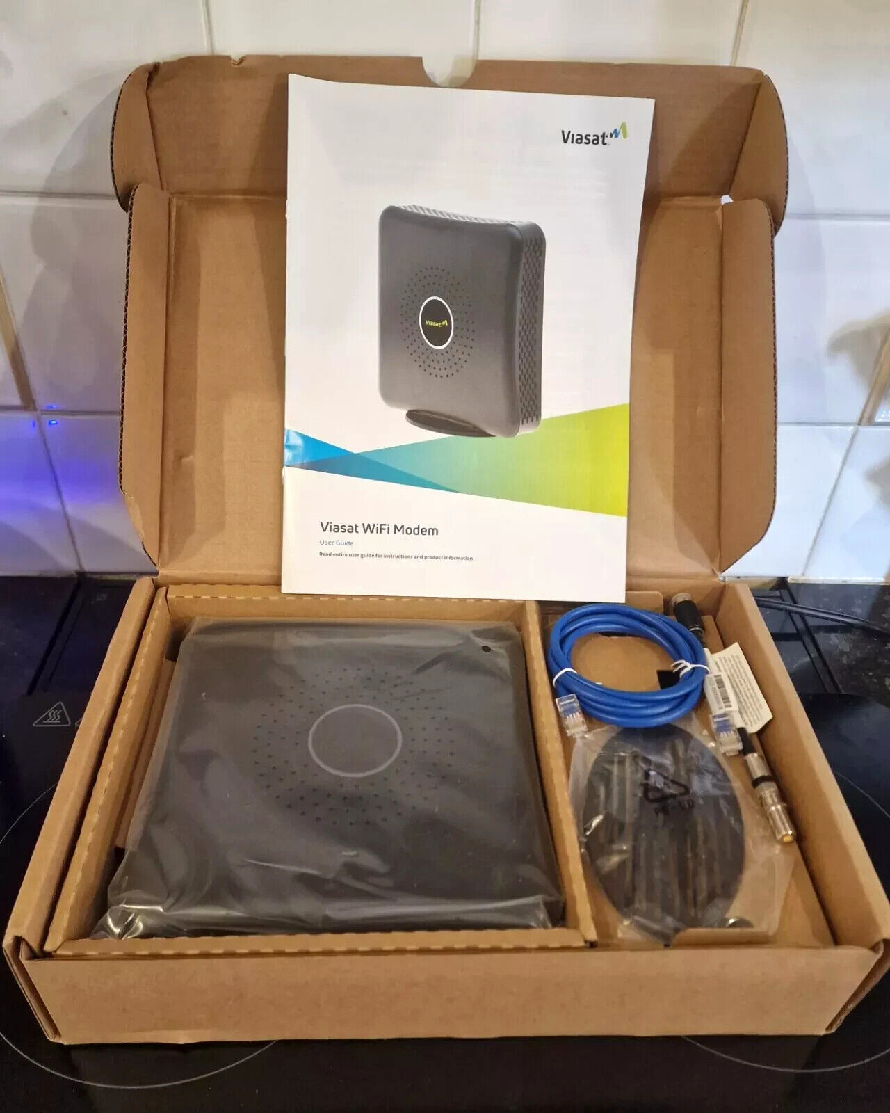 Viasat WiFi Modem RM5111N-012 Satellite Modem Wi-Fi Router – Brand NEW