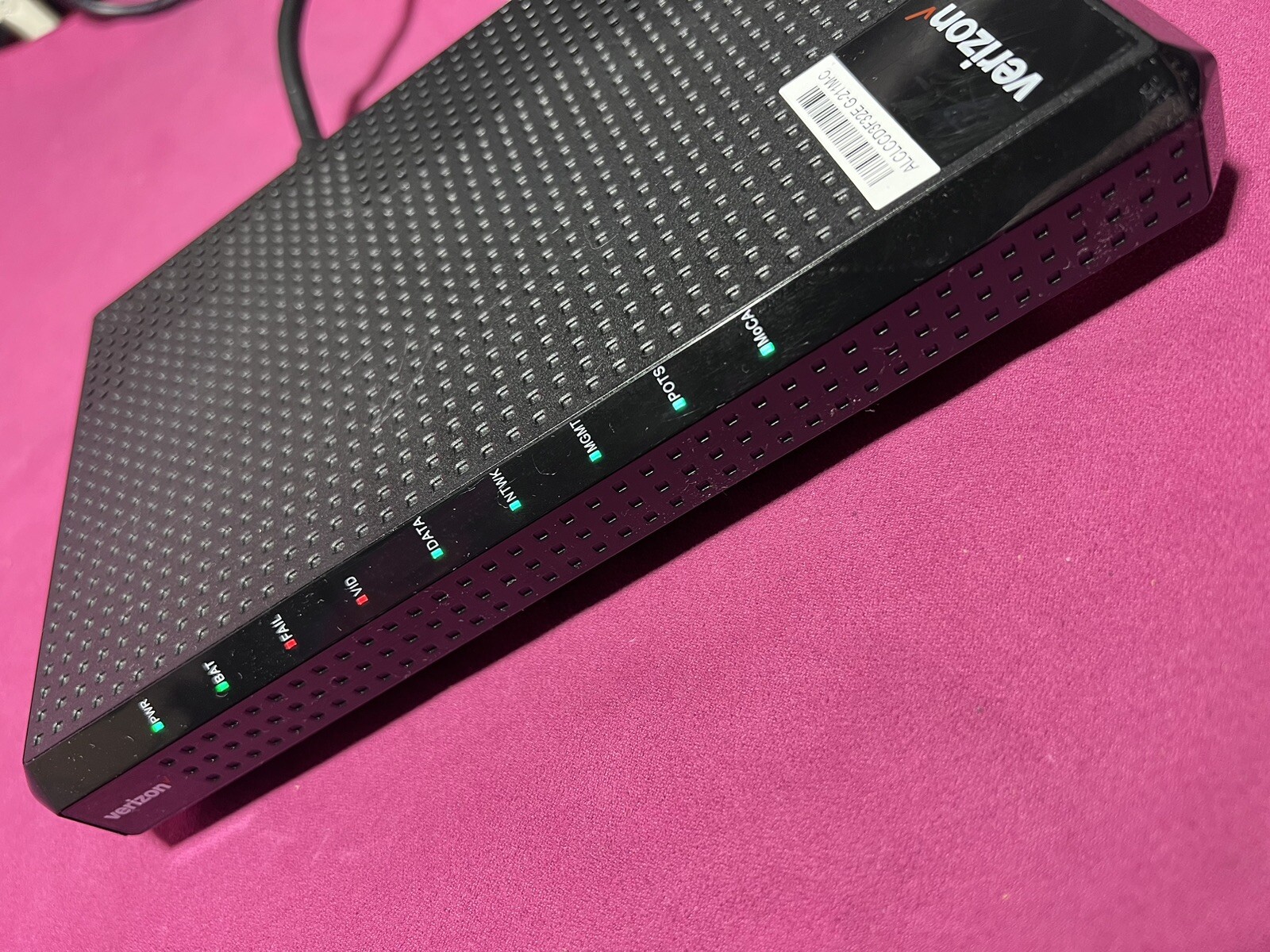 Verizon FIOS Optical Network Terminal G-211M-C Modem & Power Supply