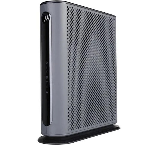 Motorola MG7550 16×4 High Speed ​​Cable Modem – Black/Gray