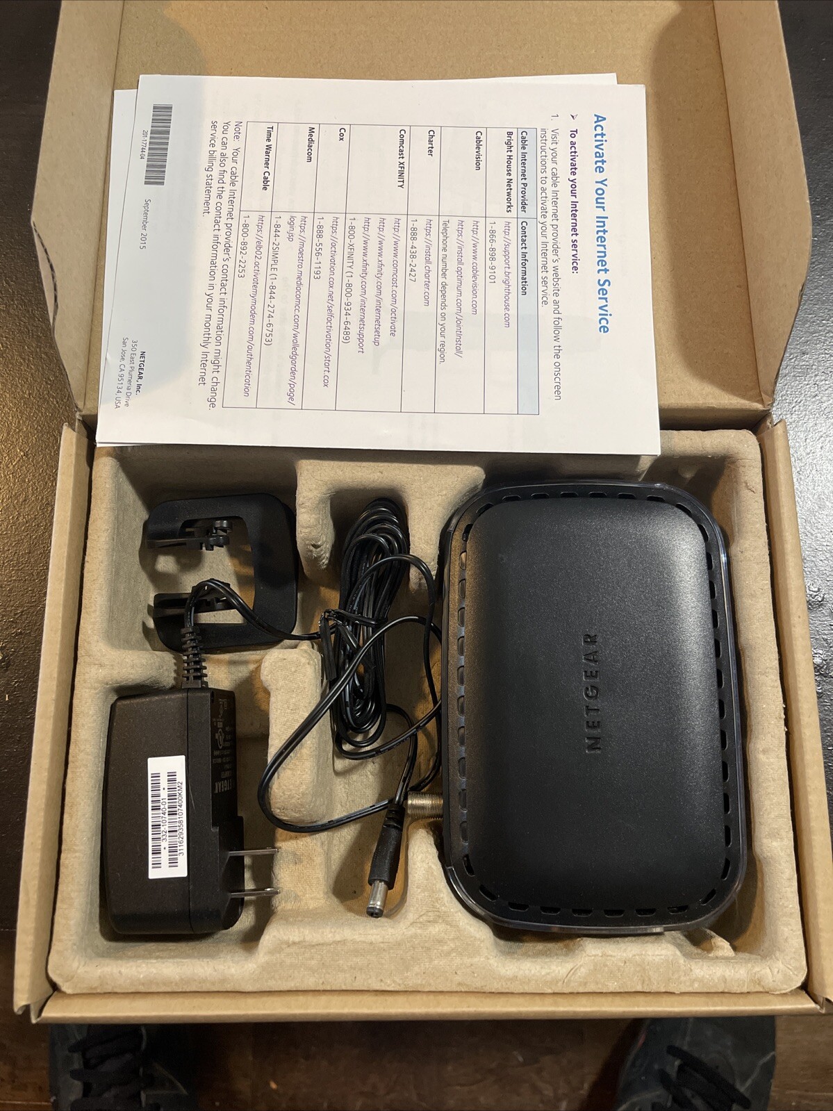 NETGEAR CM400-AZNAS 100 Mbps Modem