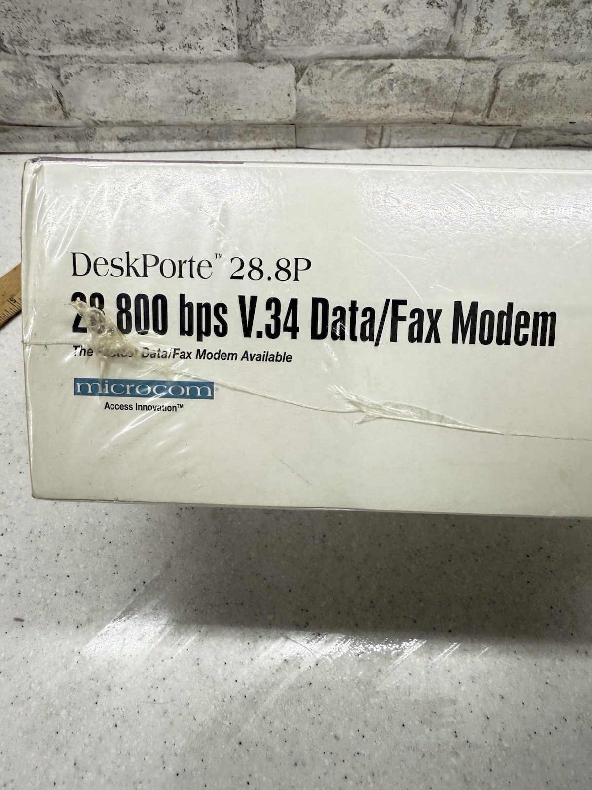 Vintage Collectable External Data Fax modem Microcom Desk porter 28.8P Sealed