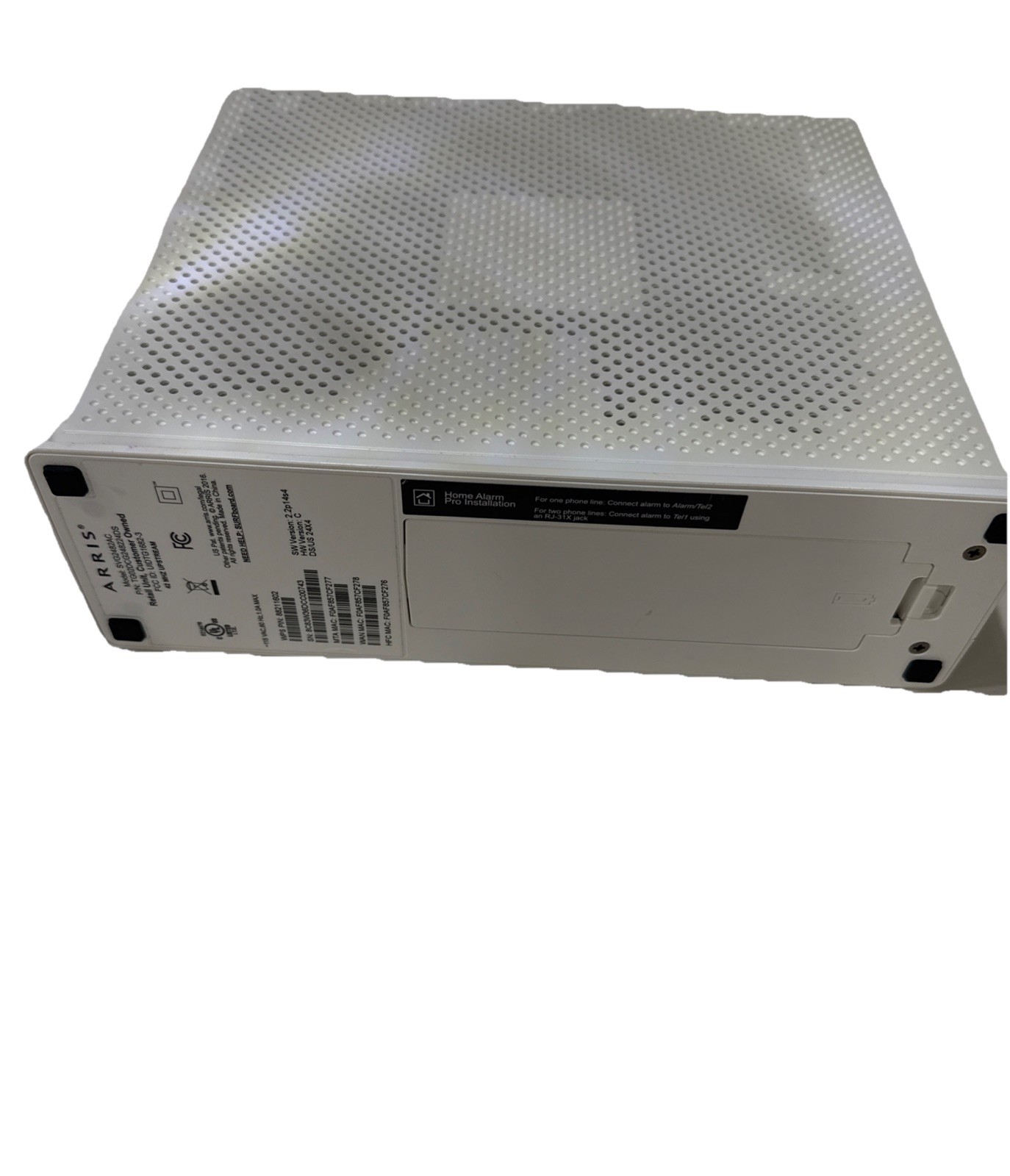 Arris Dual-Band WiFi 802.11ac Surfboard Modem Router SVG2482AC Main Unit ONLY