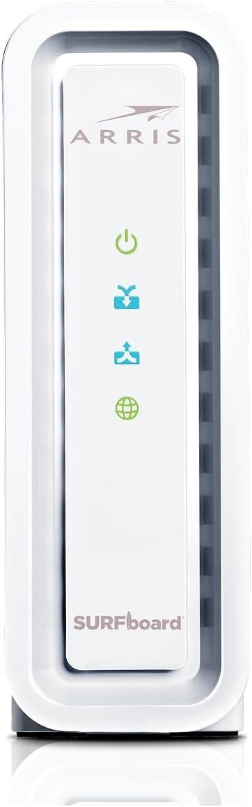 ARRIS SURFboard SB6190 32×8 DOCSIS 3.0 Cable Internet Modem Gaming Stream 800 Mb
