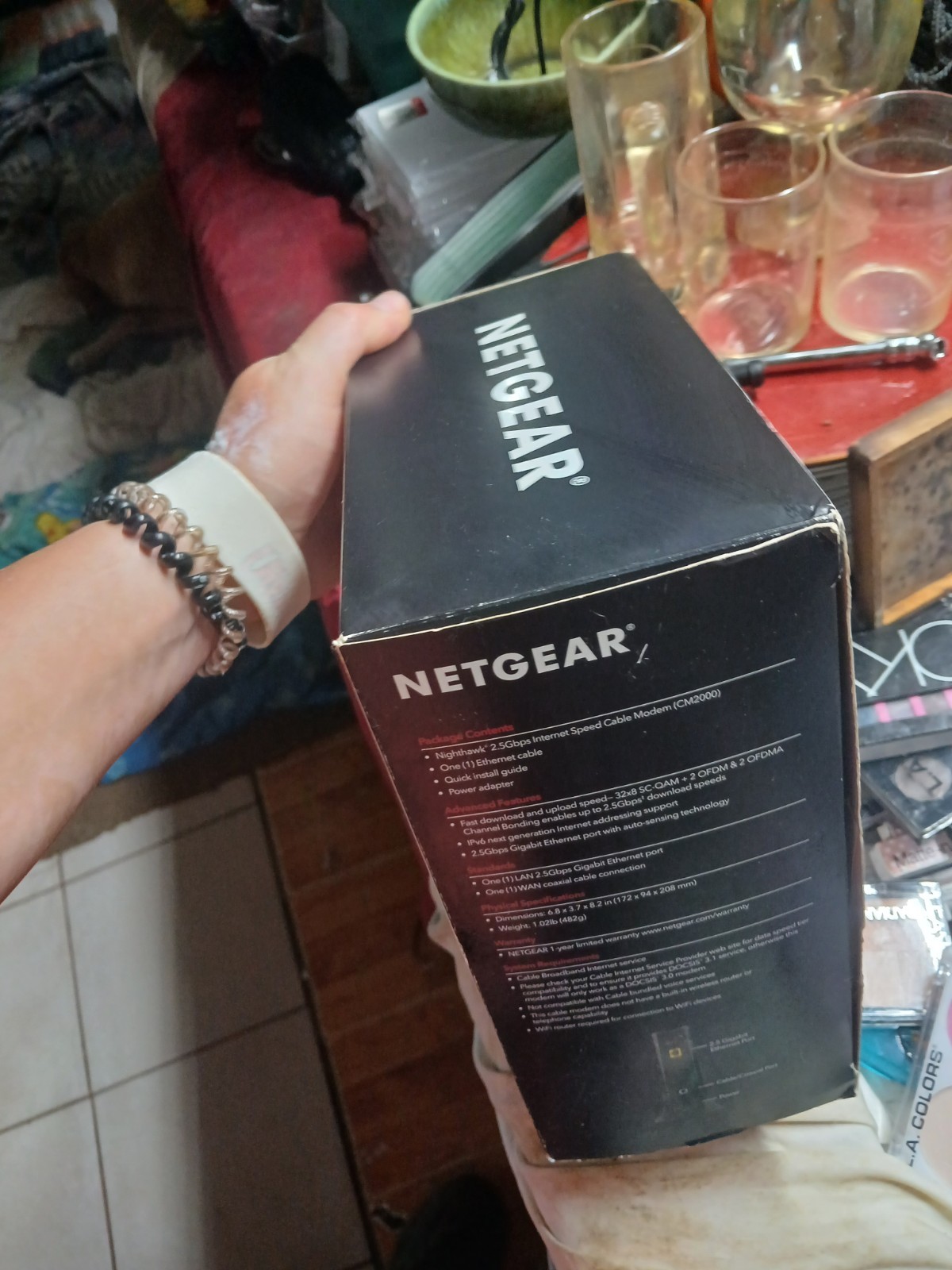 Netgear Nighthawk CM2000 cable modem supports DOCSIS 3.1 technology