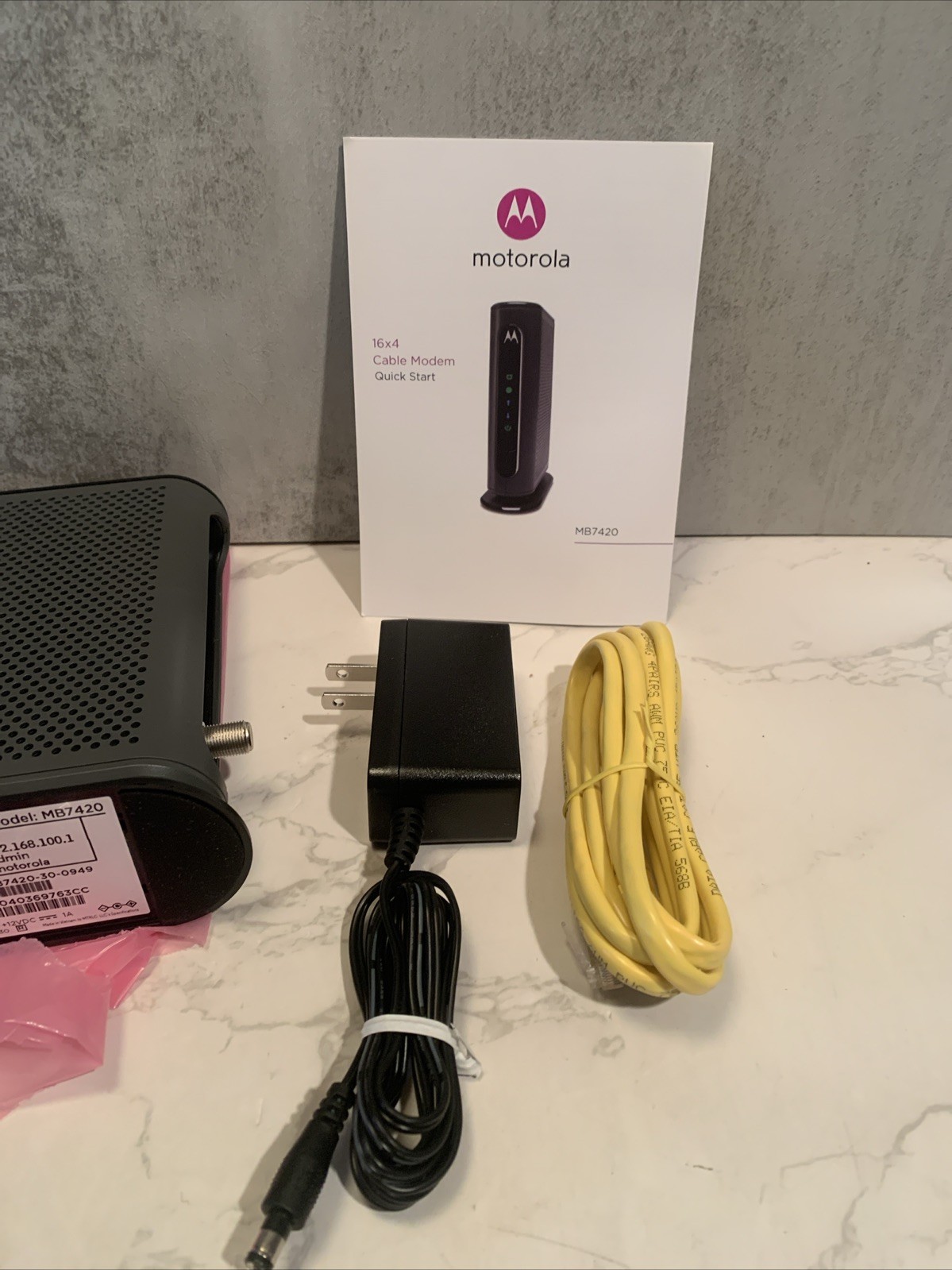 Motorola MB7420 16×4 Cable Modem 686 Mbps DOCSIS 3.0