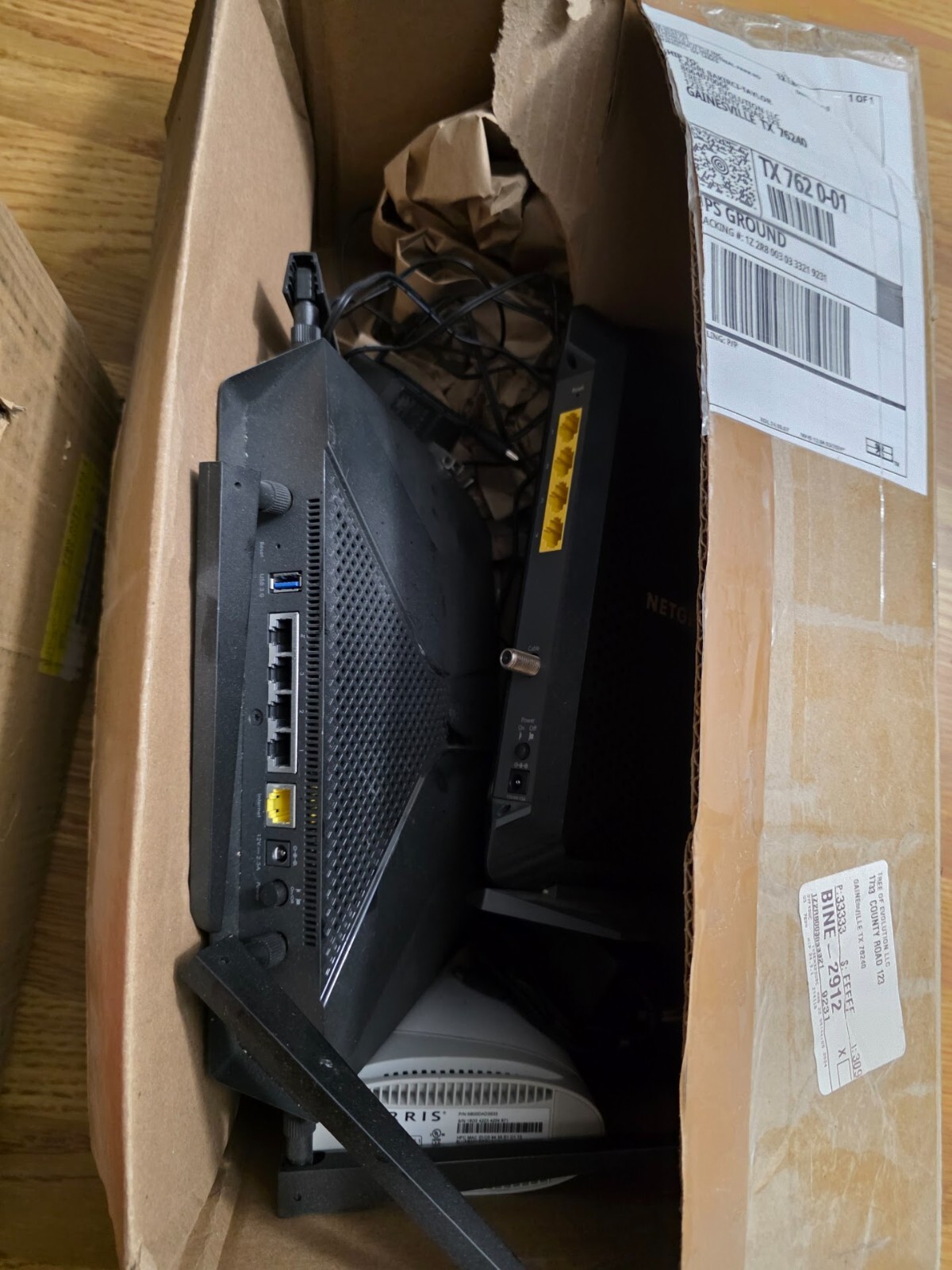 Box of 6 Modems & 5 Routers (Most Should Work, Some Might Not, AS IS)