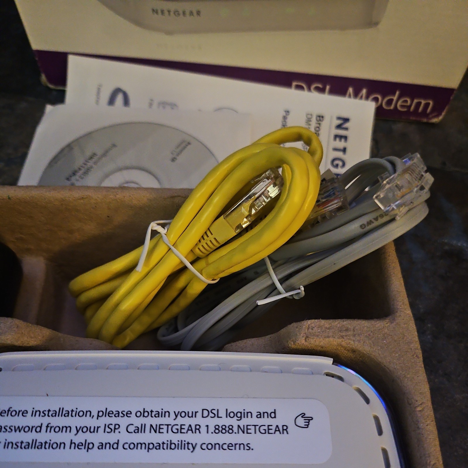 Netgear Broadband ADSL2+ Modem DM111PSP