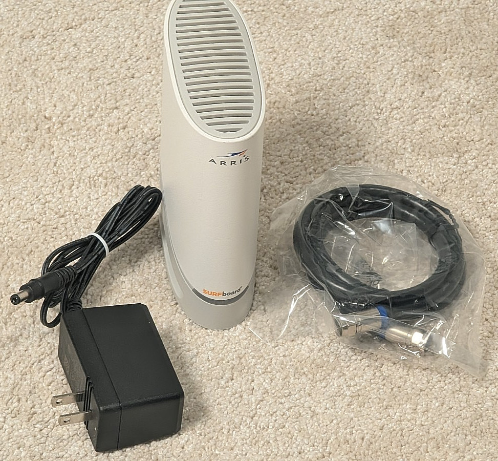 ARRIS S33 SURFboard DOCSIS 3.1 Multi-Gigabit Cable Modem 2.5 Gbps Ethernet Port