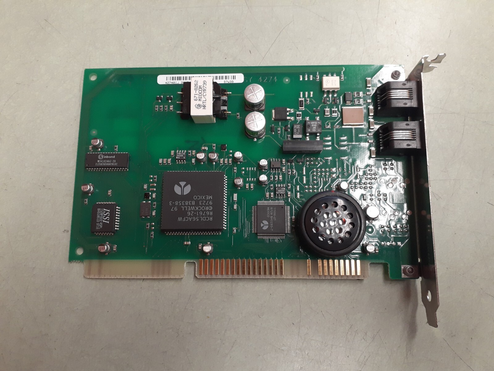 MOTOROLA 62095466-02 ISA MODEM AK3USA-24412-M5-E
