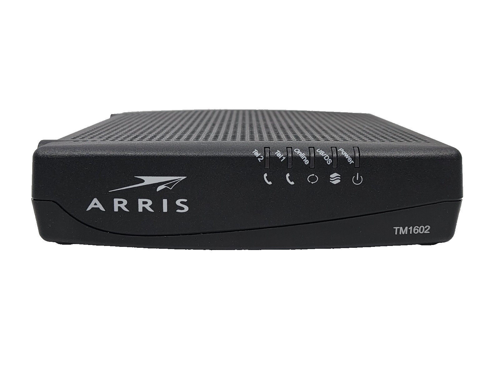 Arris TM1602A DOCSIS 3.0 Telephony Cable Modem + VoIP (Complete with Cables)