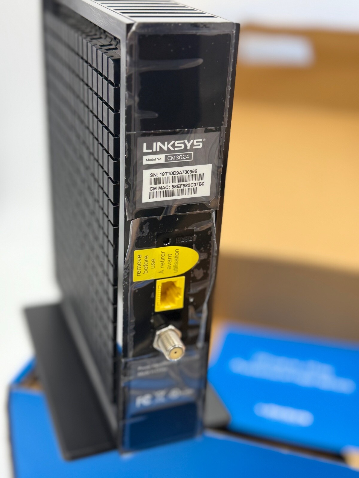 LINKSYS CM3024 High Speed DOCSIS 3.0 24×8 Cable Modem Xfinity Cox Charter