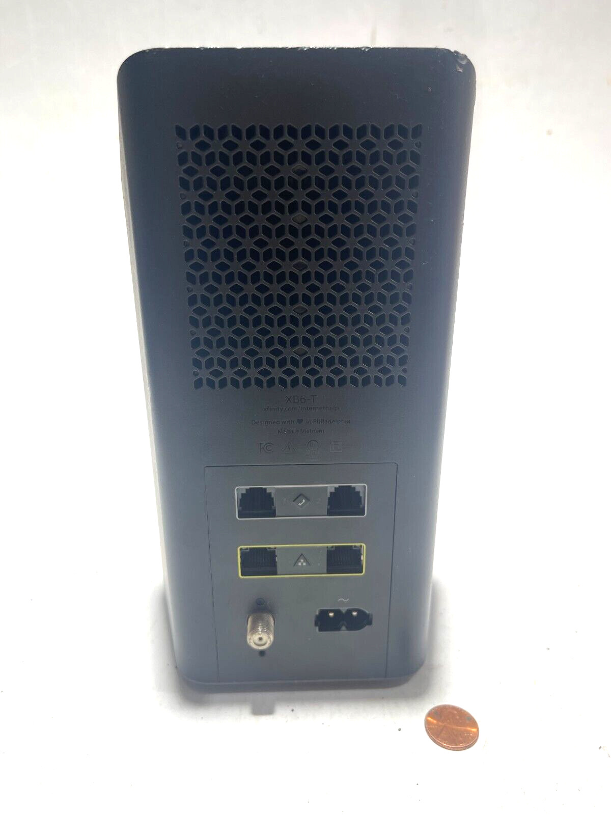 Xfinity XB6-T CGM4140COM Cable Modem/WiFi Router No Power Cord! For PARTS/REPAIR