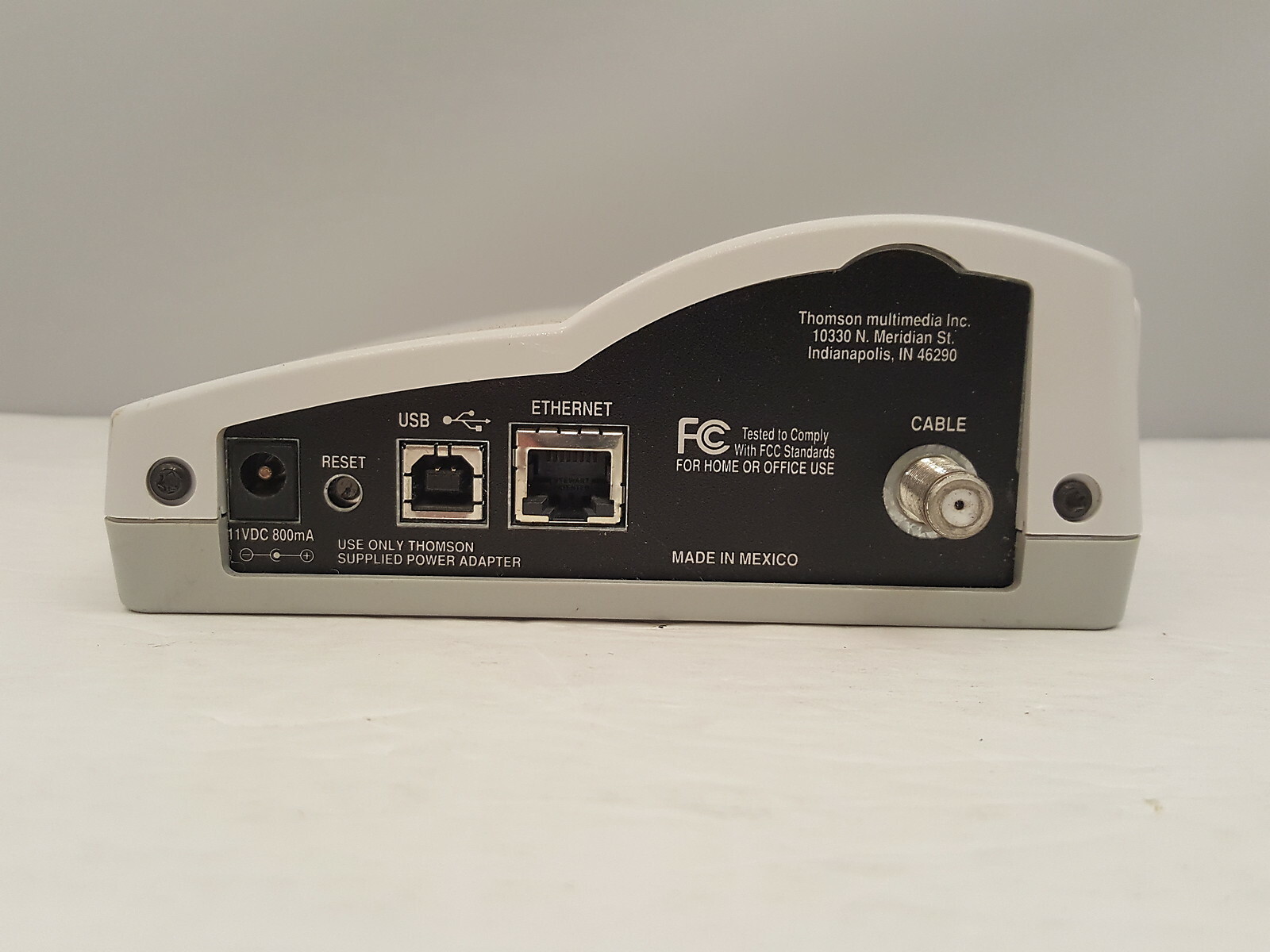 RCA / Thomson Digital Broadband USB DOCSIS Compliant Cable Modem | DCM305R USED