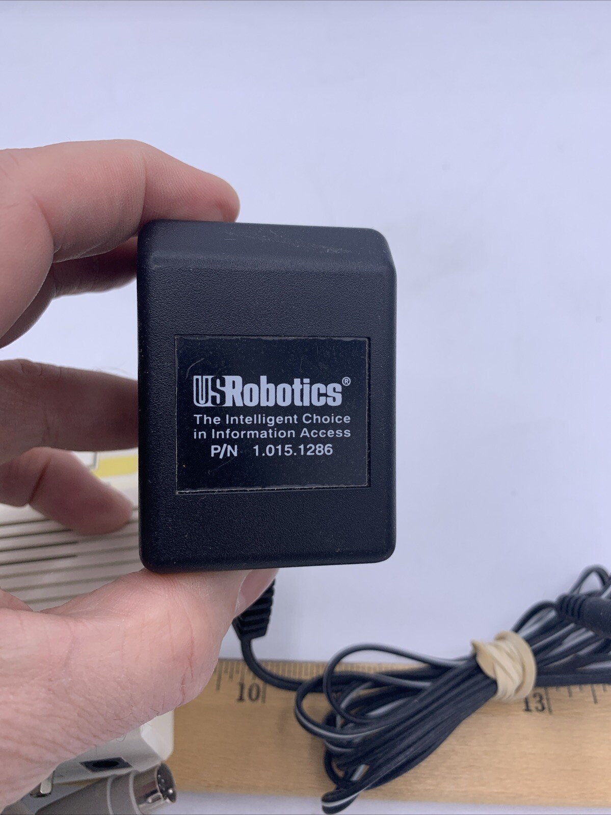 USR US Robotics Sportster Modem External Faxmodem 0459 w/Power Supply & Cable