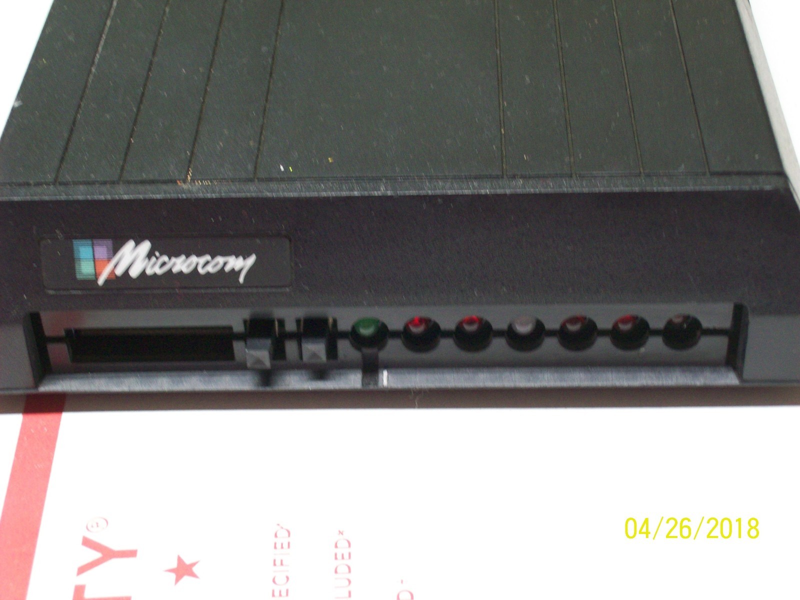 MICROCOM QX/4232 hs EXTERNAL MODEM