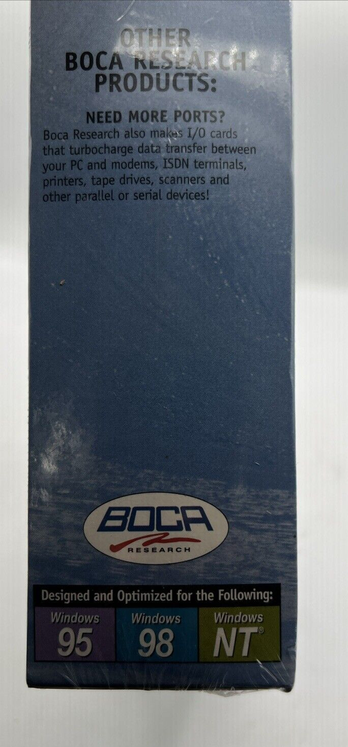 Boca Research 56k Tidalwave External V.90 DATA/FAX MODEM