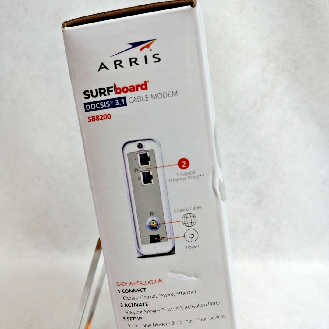 ARRIS SURFboard SB6183 Cable Modem EUC Wrong Box SB8200 – Read Description