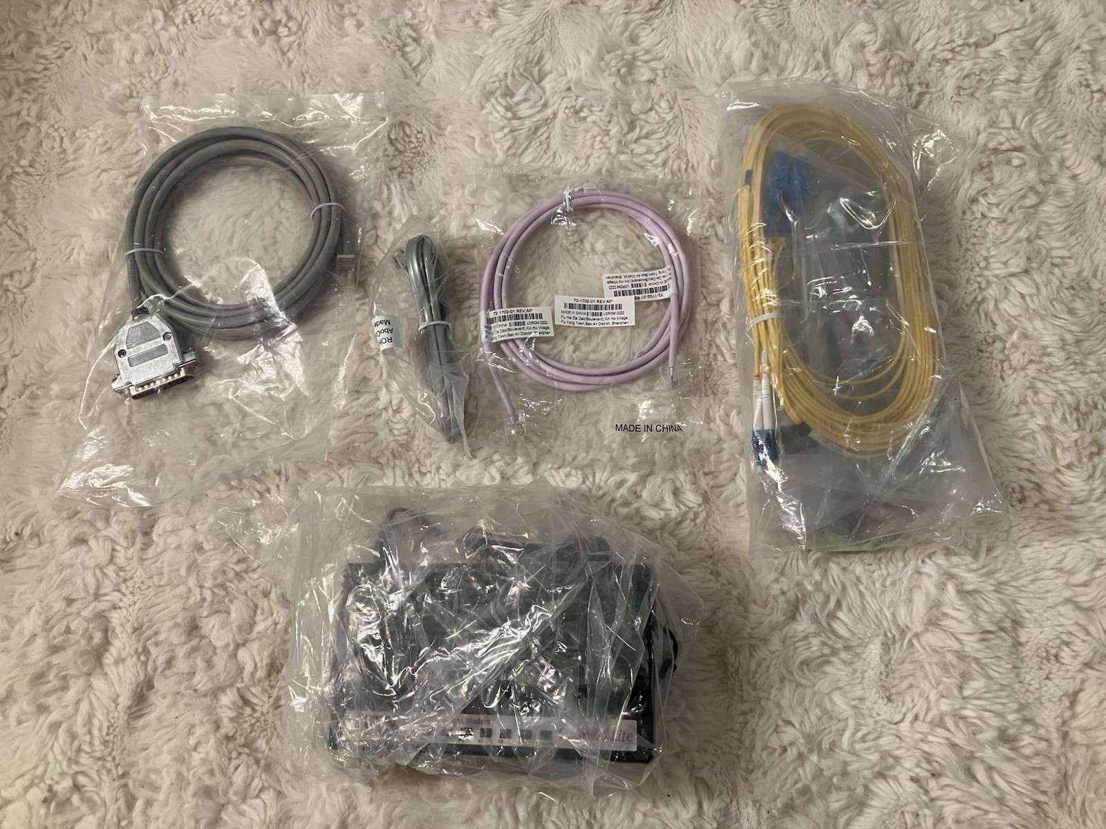 US Robotics 56K Business Modem Courier Lite 5686G with Power adapter & Cables