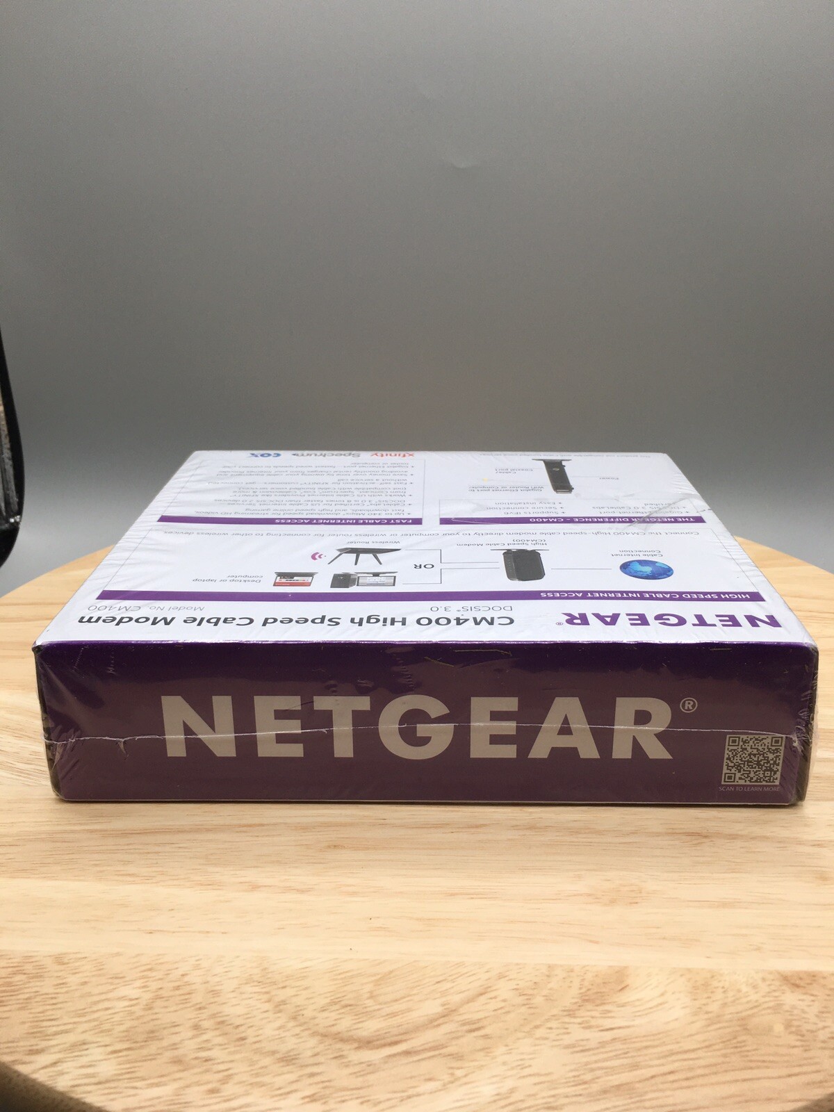 Netgear DOCSIS 30 (CM400-100NAS) 340 Mbps! New READ