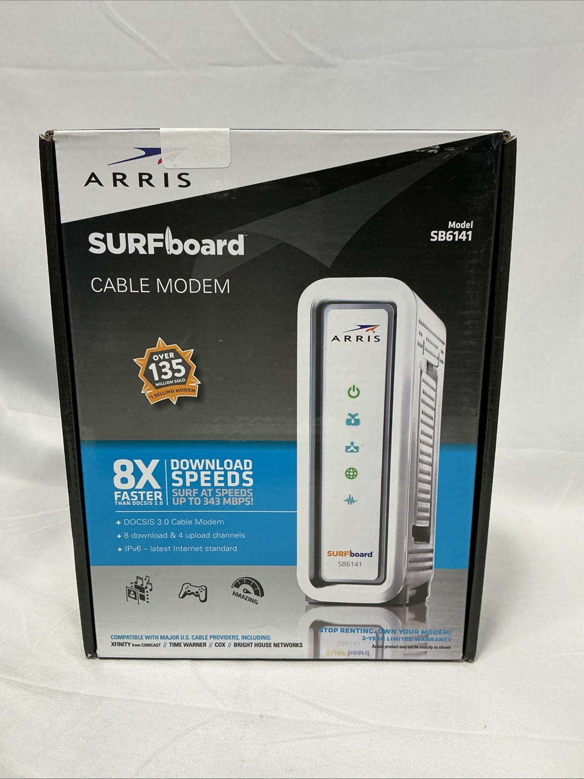 ARRIS SURFboard SB6141 Docsis 3.0 Cable Modem
