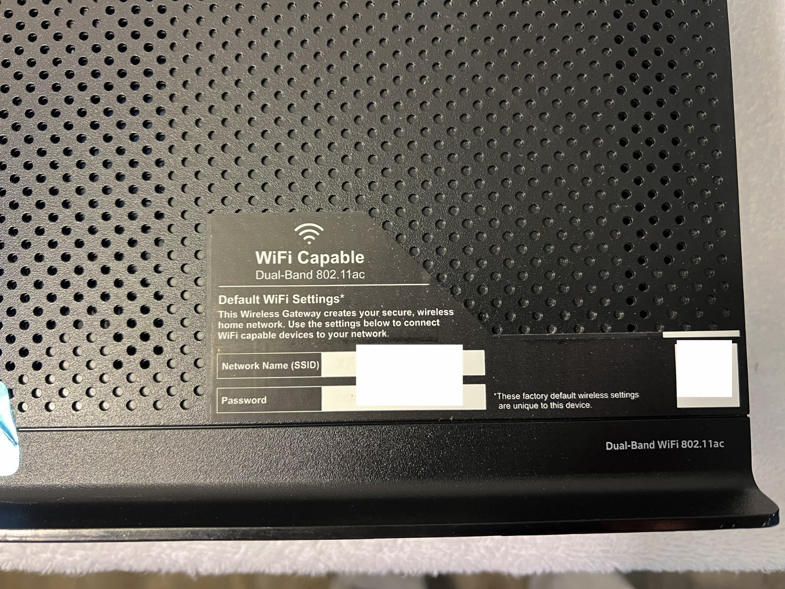 Xfinity Prepaid Internet Starter Kit Cable Modem Wifi Router Arris TG1682P