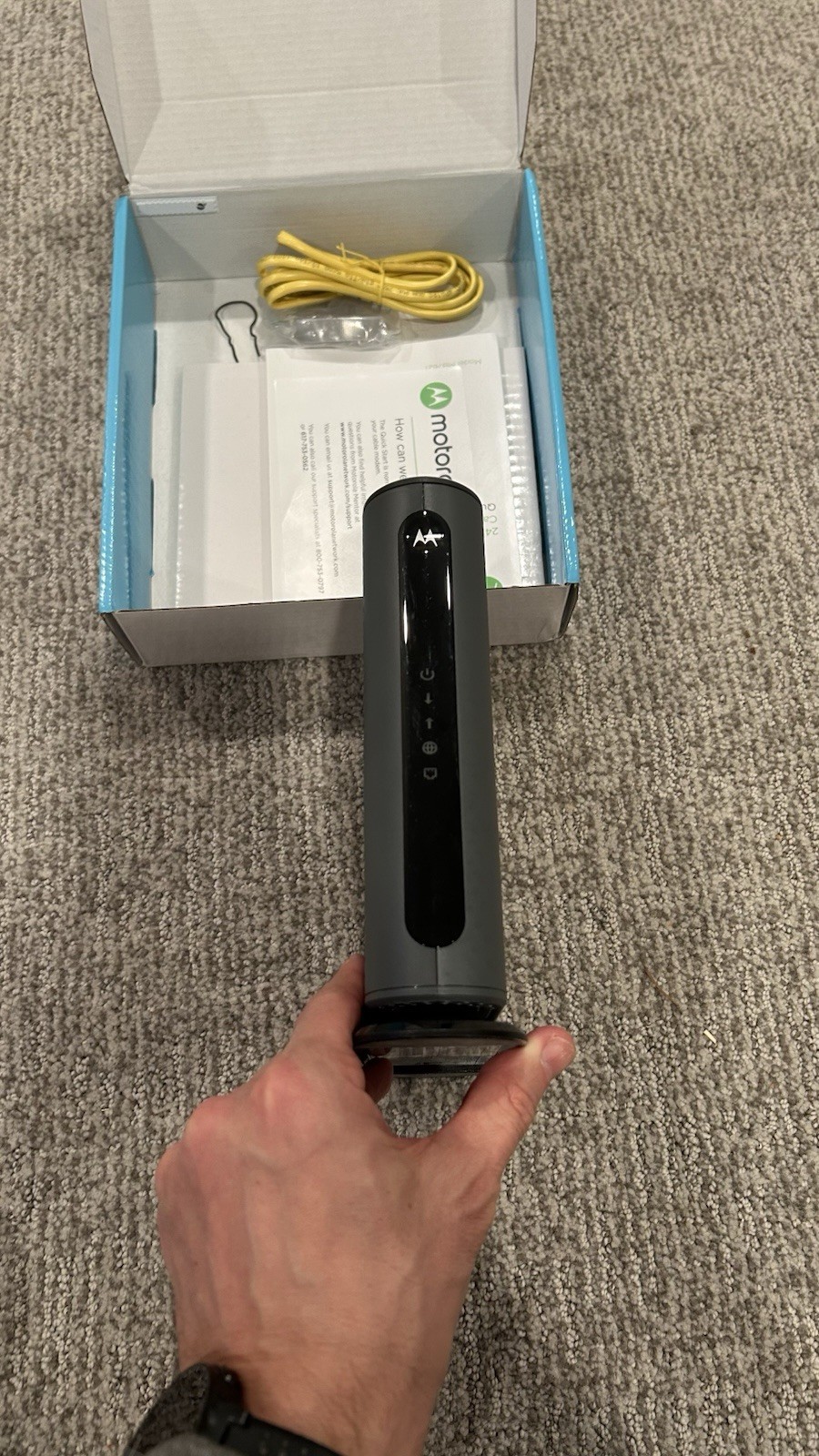 Motorola 24×8 Cable Modem MB7621 DOCSIS 3.0 1000+ Mbps Xfinity Cox 24 – Used