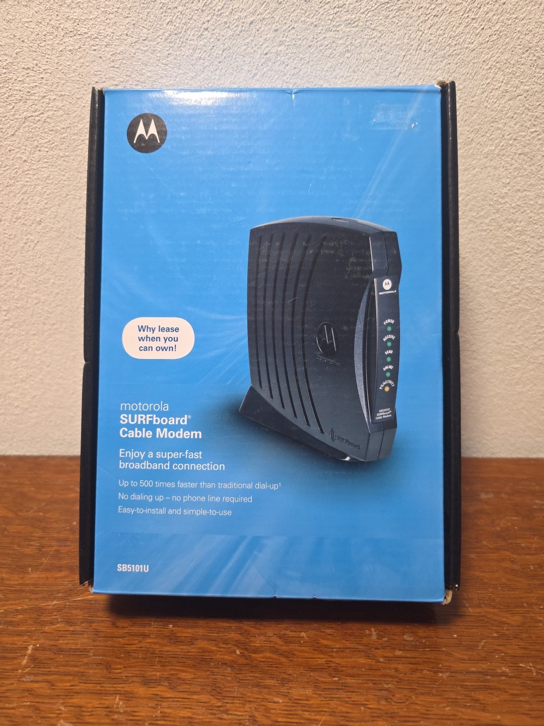Motorola SURFboard Cable Modem SB5101U Brand New Open Box