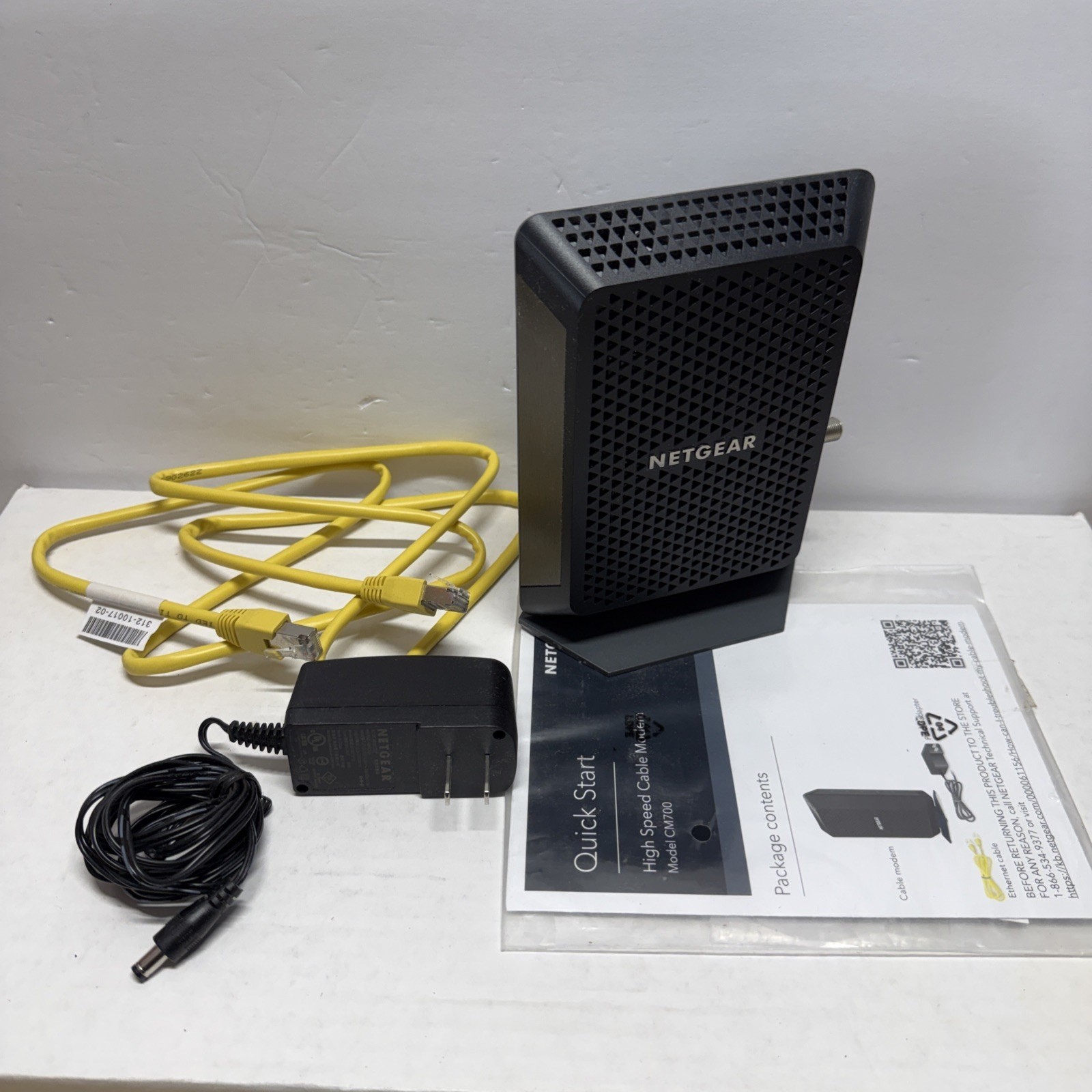NETGEAR CM700-1AZNAS DOCSIS 3.0 Cable Modem 32×8 for Xfinity by Comcast 1.4gbps