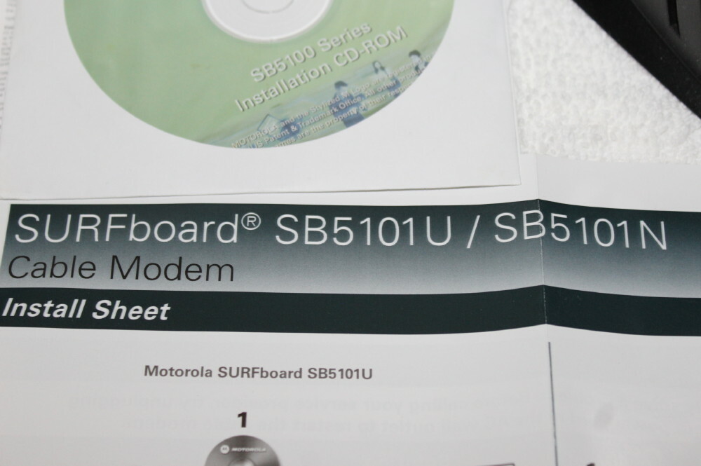 Motorola Surfboard SB5101U Cable Modem ~ Used ~ Working